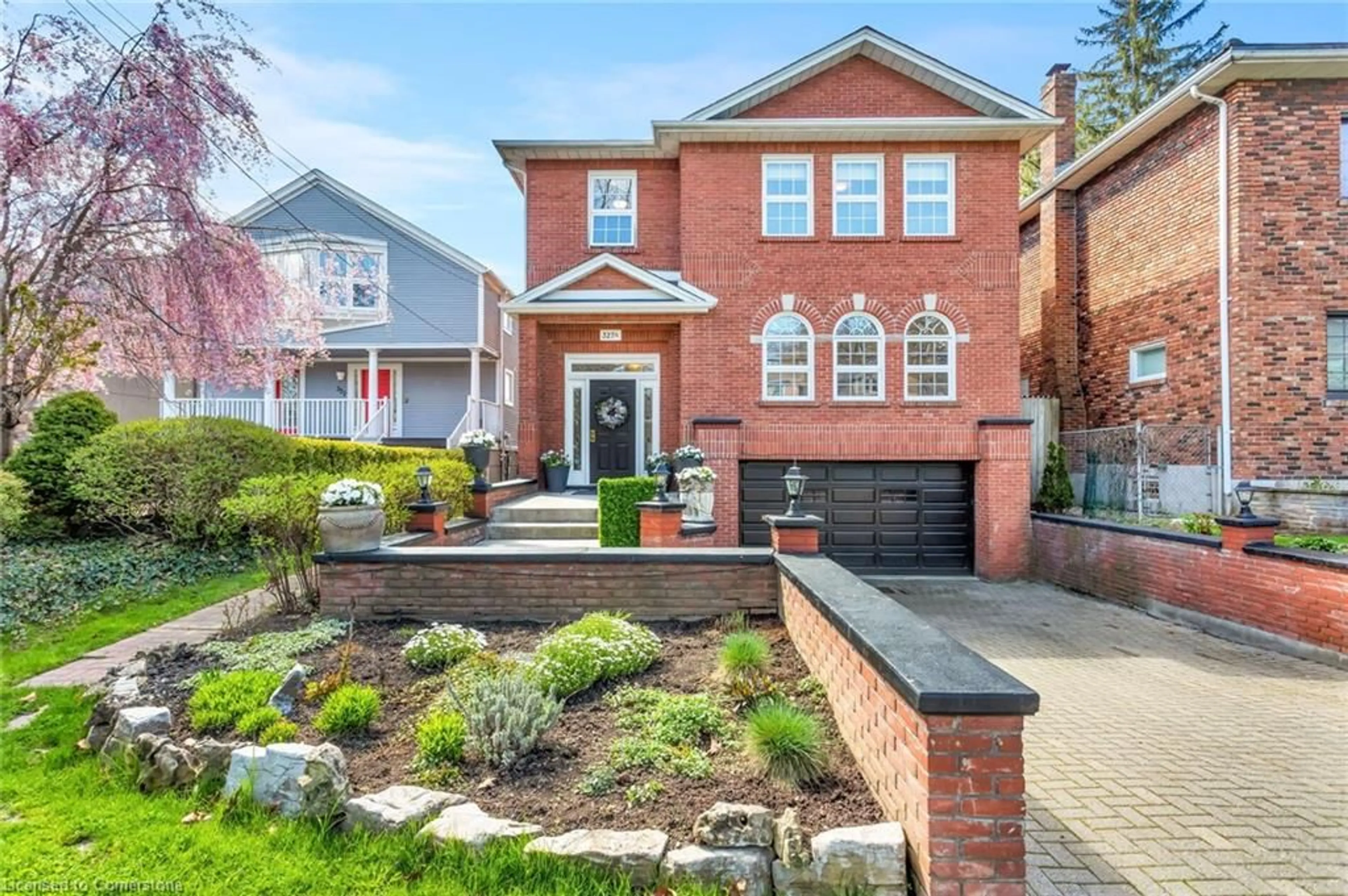 Home with brick exterior material, street for 327A Lake Promenade, Toronto Ontario M8W 1A6