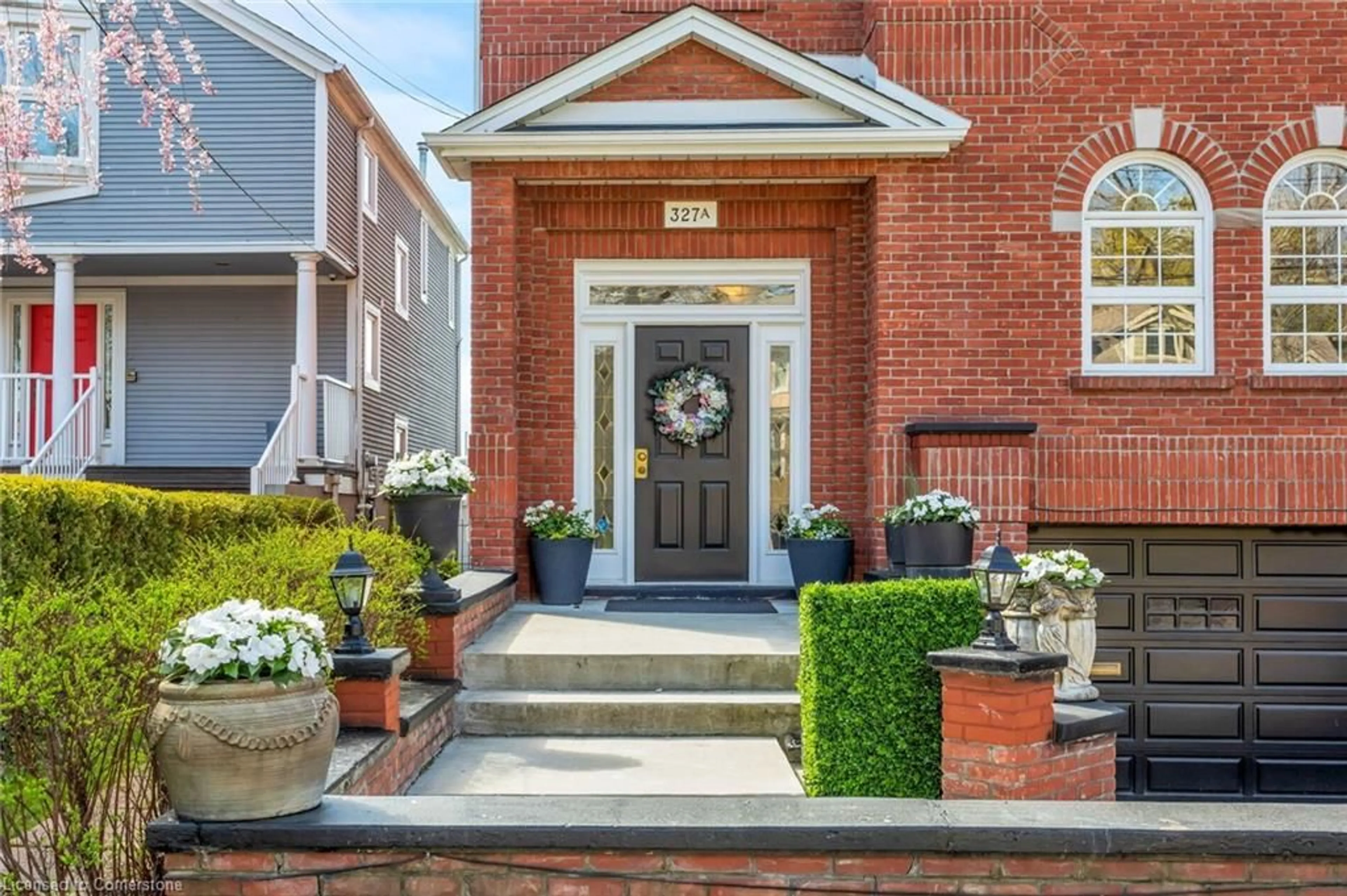 Home with brick exterior material, street for 327A Lake Promenade, Toronto Ontario M8W 1A6