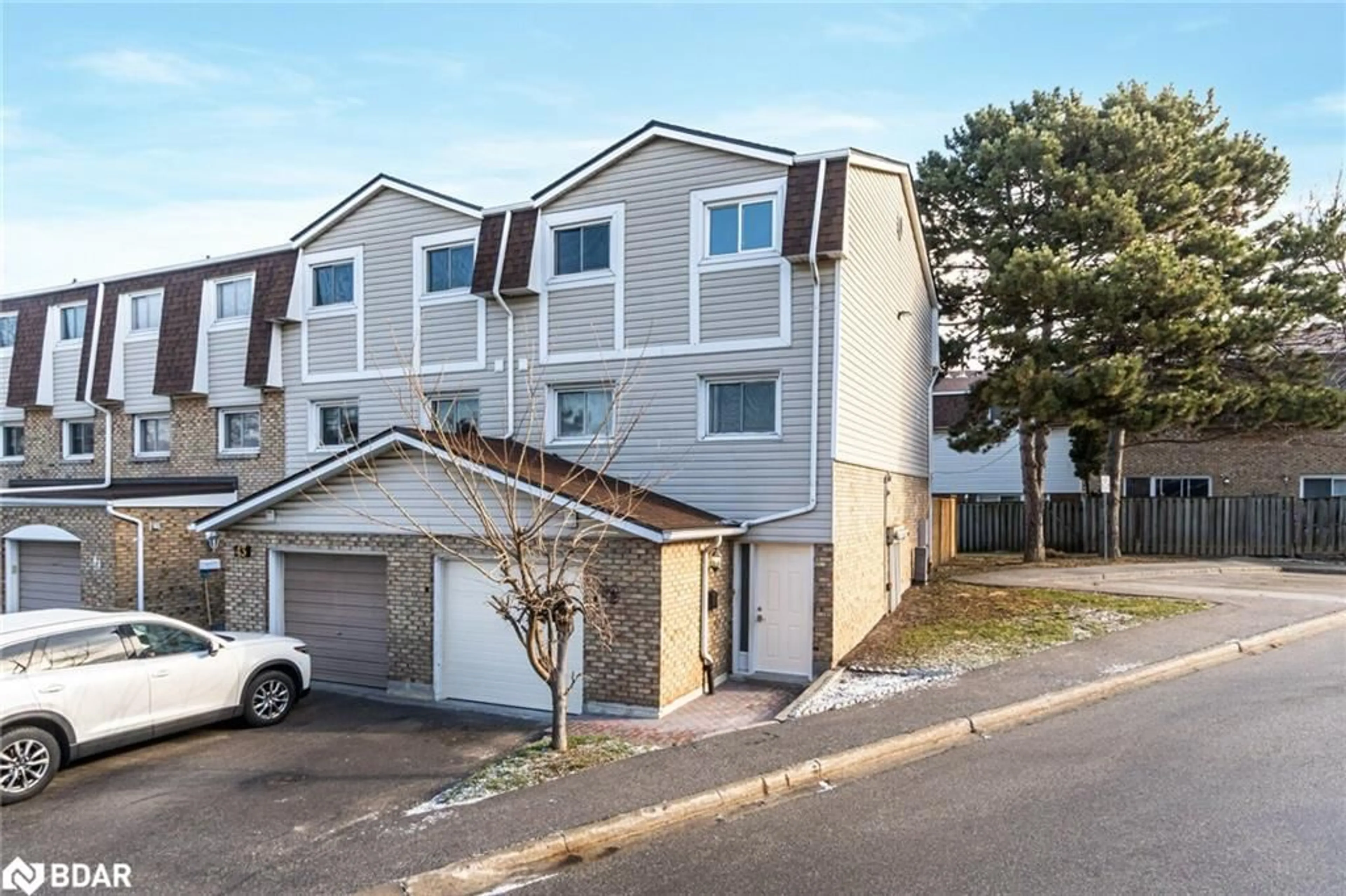 A pic from outside/outdoor area/front of a property/back of a property/a pic from drone, street for 11 Harrisford St #42, Hamilton Ontario L8K 8L7