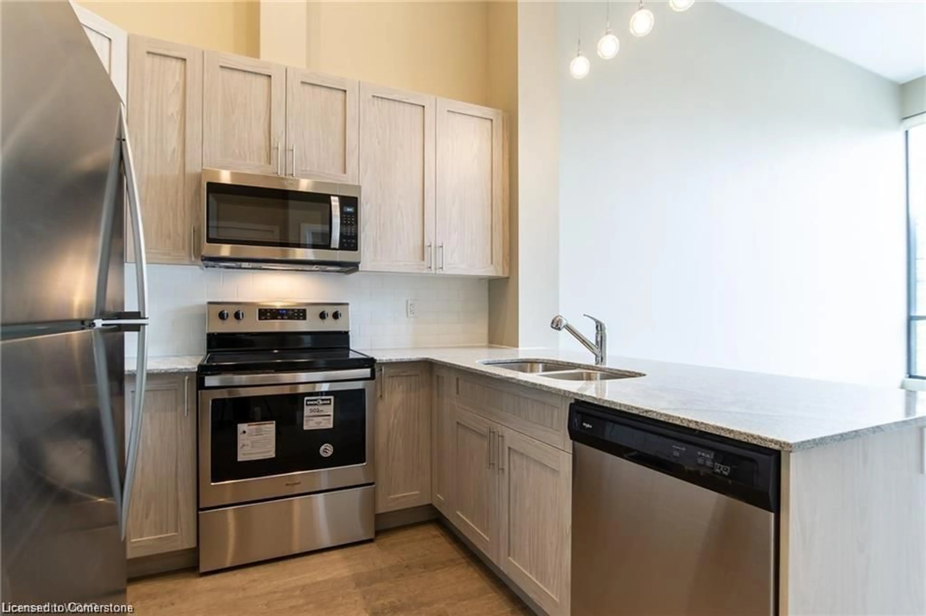 Standard kitchen, unknown for 100 Garment St #210, Kitchener Ontario N2G 0C3