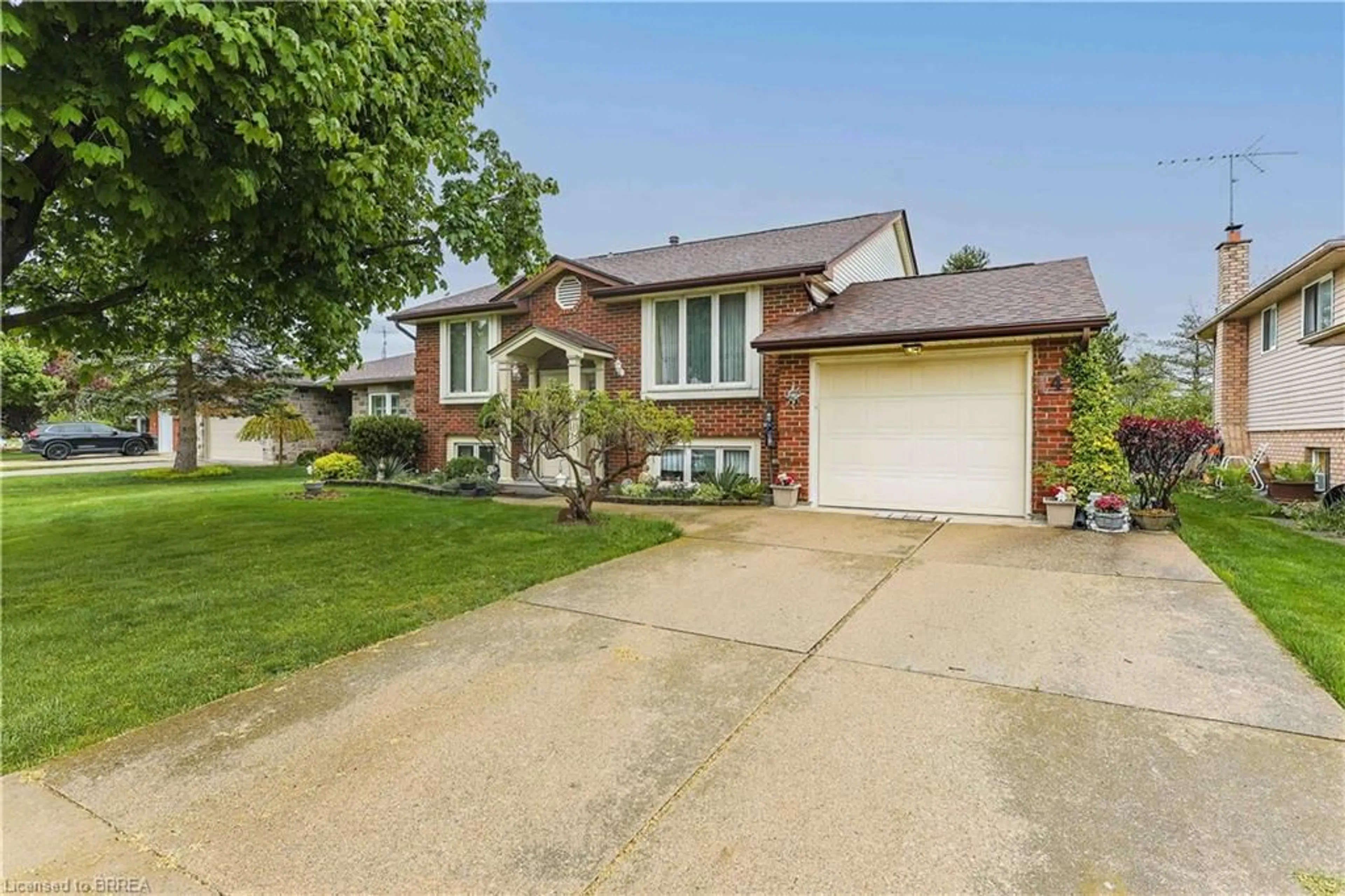 Home with brick exterior material, street for 4 Edenridge Dr, Townsend Ontario N0A 1S0