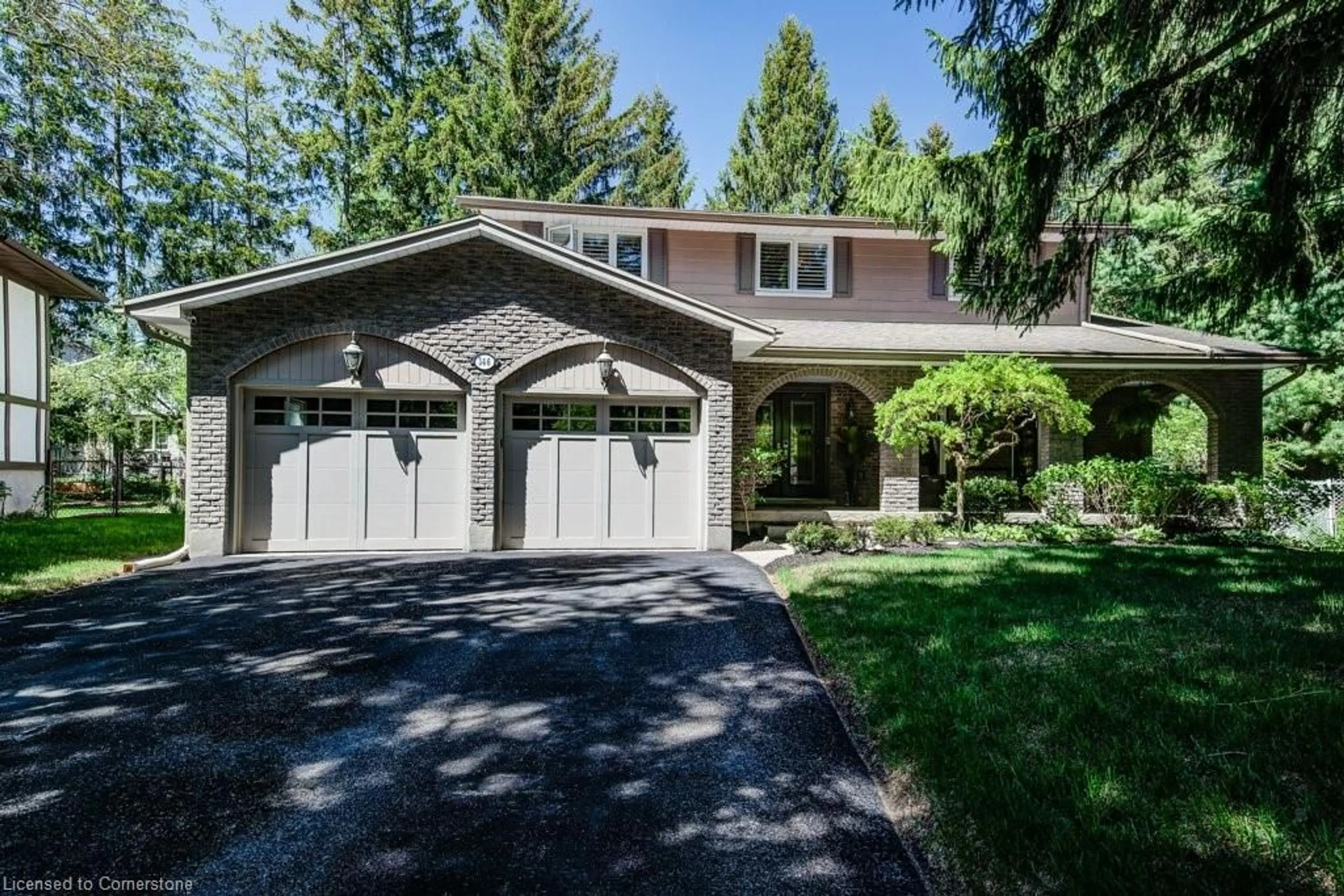 Home with vinyl exterior material, street for 346 Mccarron Pl, Waterloo Ontario N2L 5N3