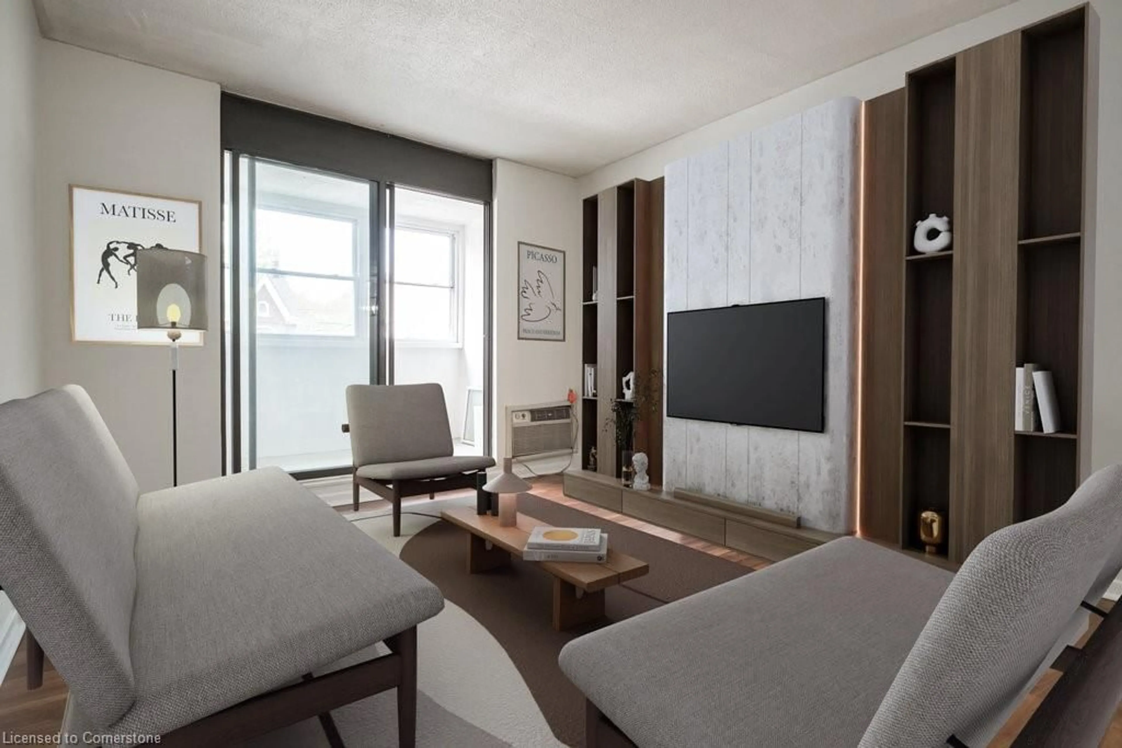 Living room with furniture, unknown for 23 Main St #205, Dundas Ontario L9H 2P7