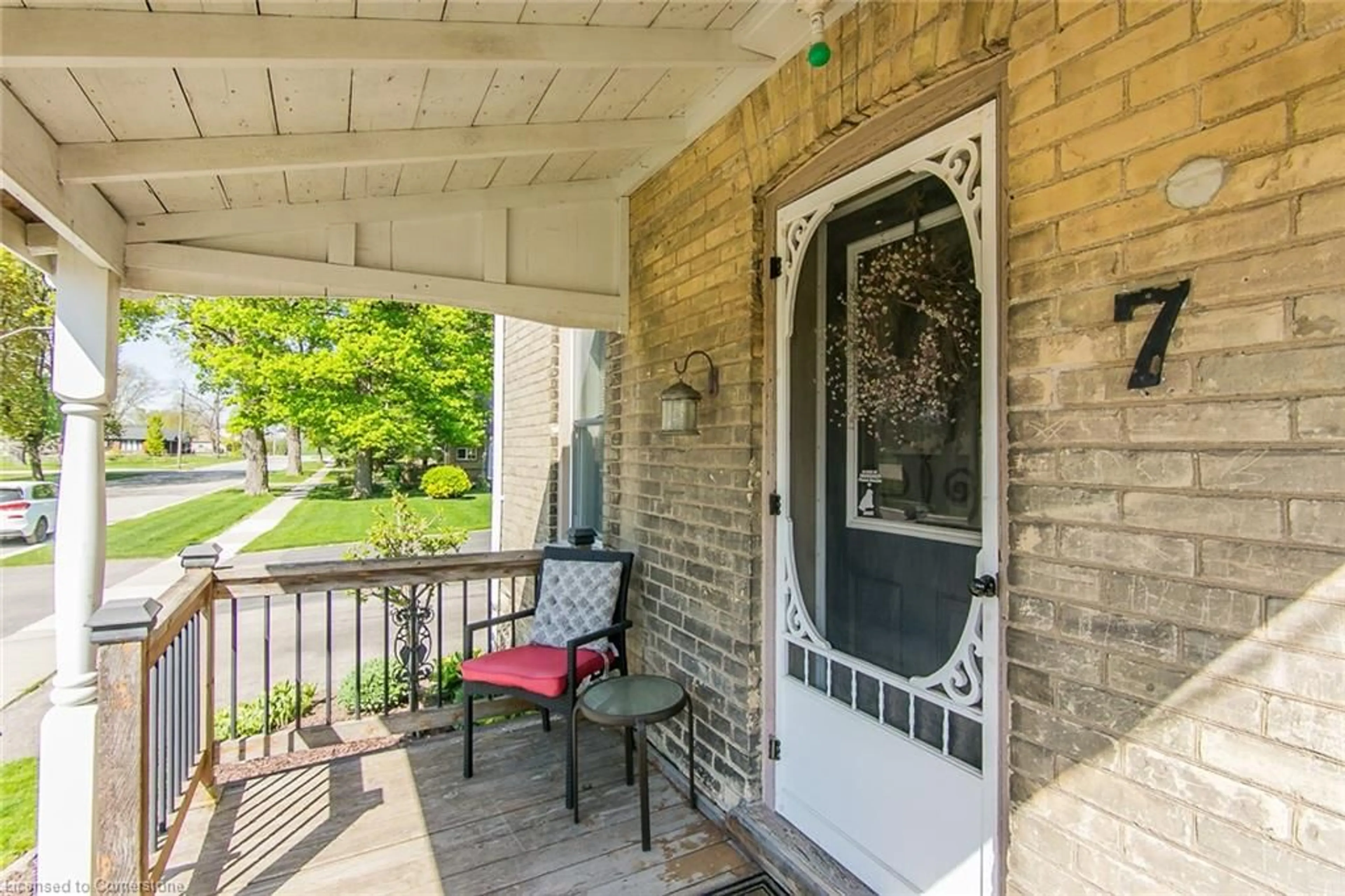 Patio, street for 7 Elgin St, Princeton Ontario N0J 1V0