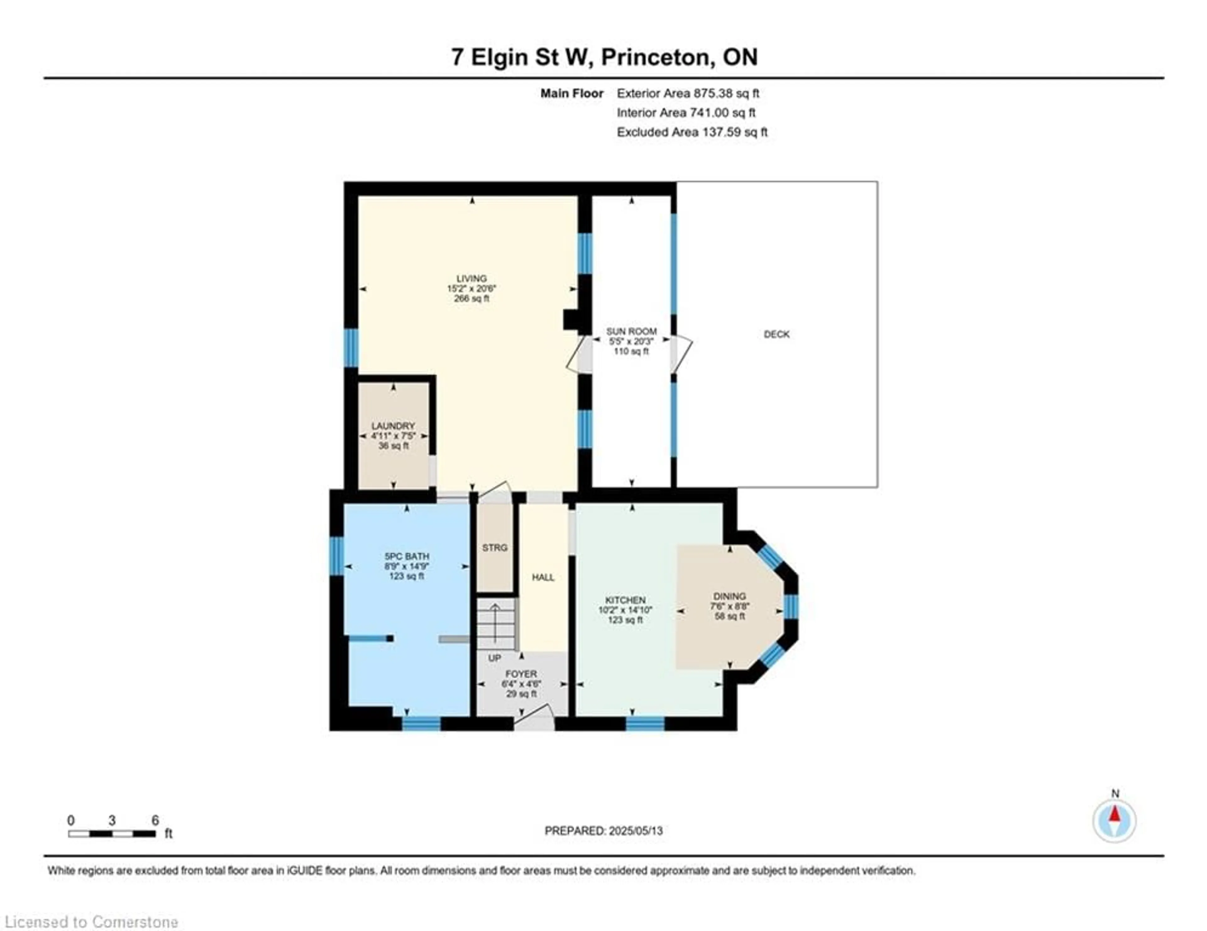 Floor plan for 7 Elgin St, Princeton Ontario N0J 1V0