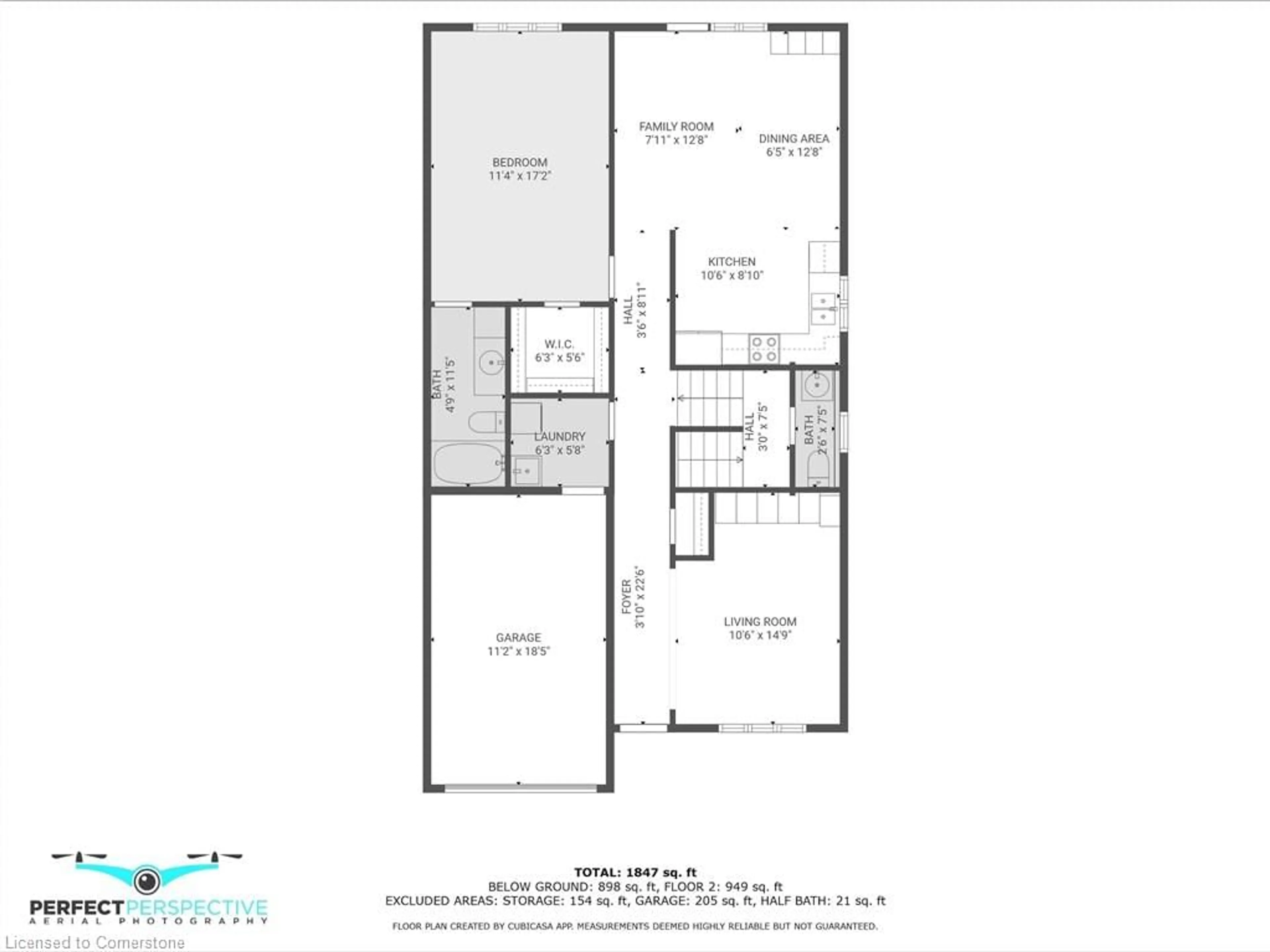 Floor plan for 410 Queen St #23, Simcoe Ontario N3Y 0A3