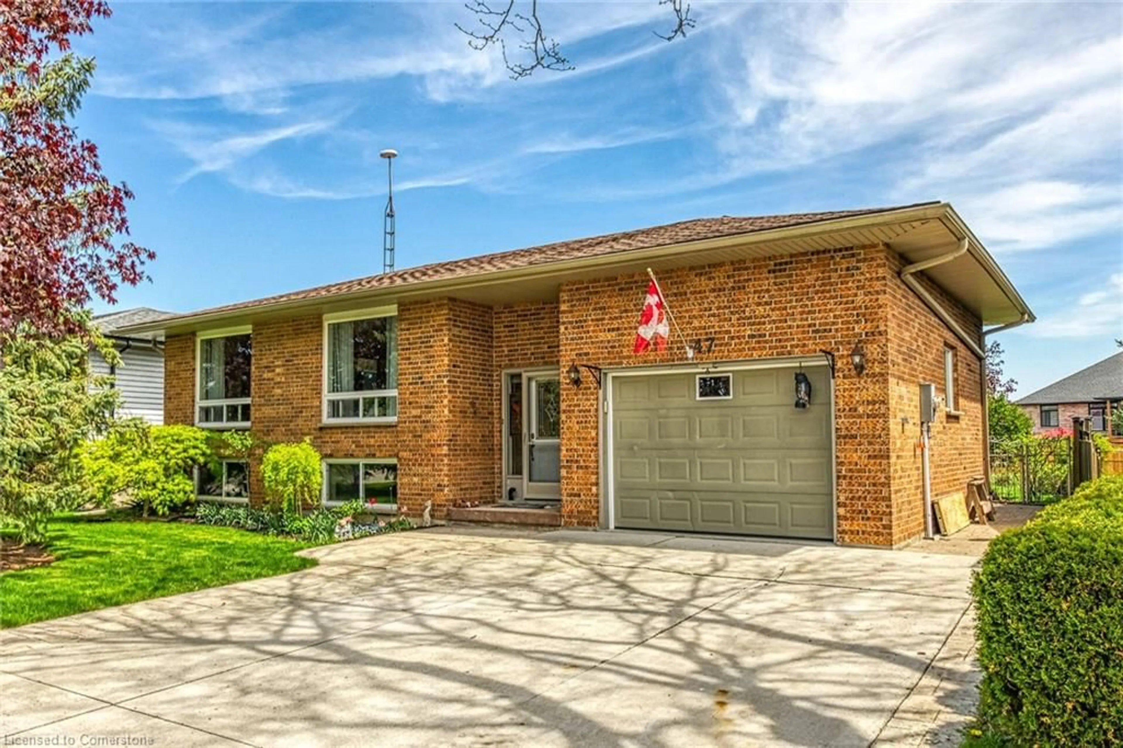 Home with brick exterior material, street for 47 Marley Cres, Jarvis Ontario N0A 1J0