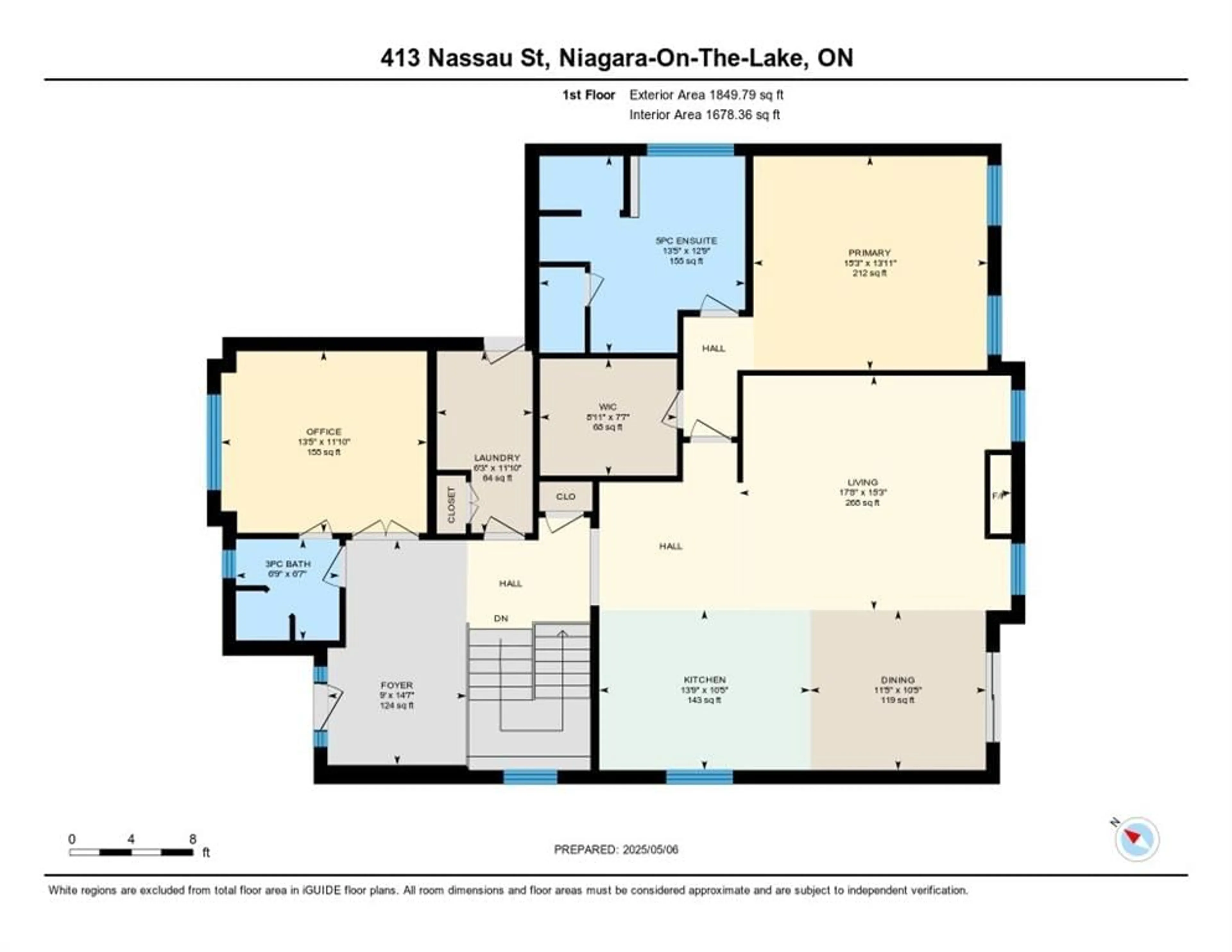 Floor plan for 413 Nassau St, Niagara-on-the-Lake Ontario L0S 1J0