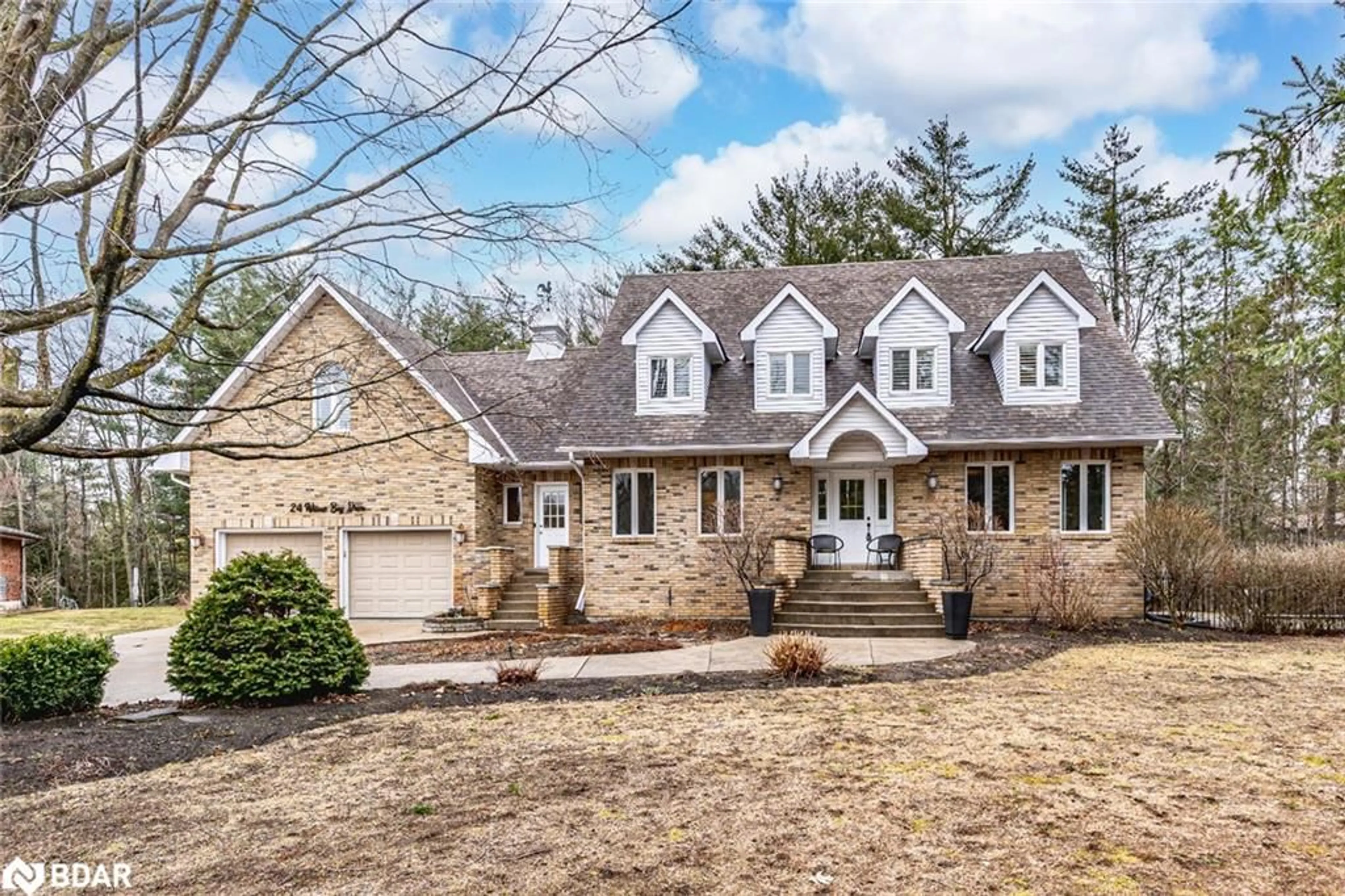 Home with brick exterior material, street for 24 Willow Bay Dr, Midhurst Ontario L9X 0R2