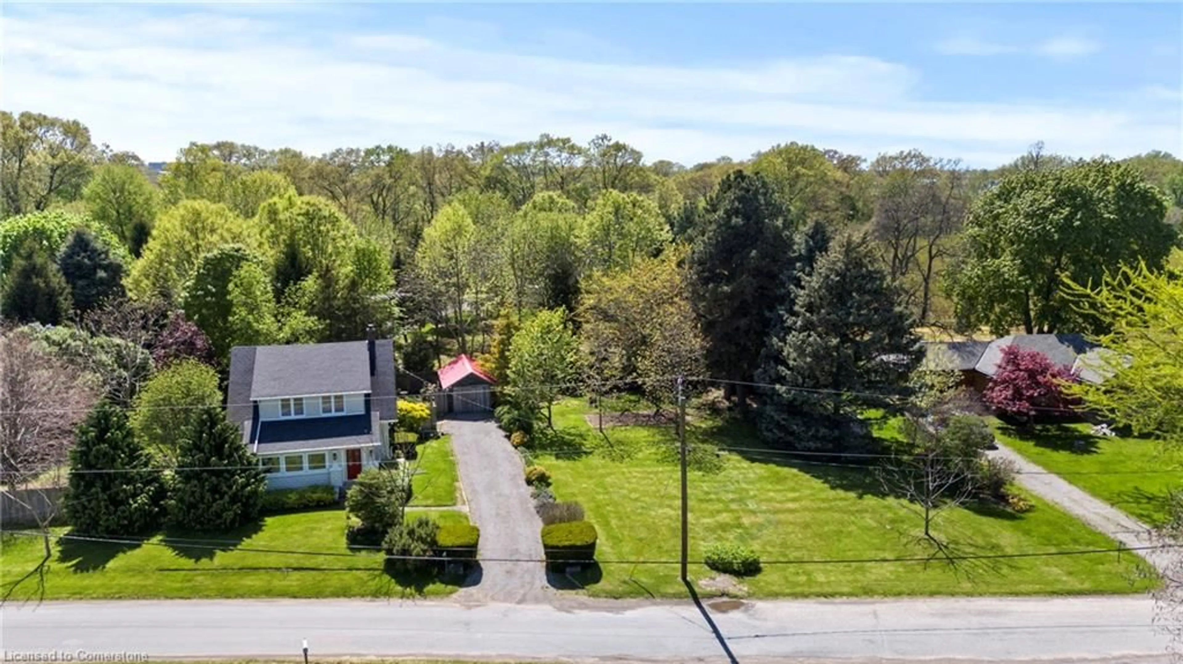 A pic from outside/outdoor area/front of a property/back of a property/a pic from drone, unknown for 1386 Mcnab Rd, Niagara-on-the-Lake Ontario L0S 1J0