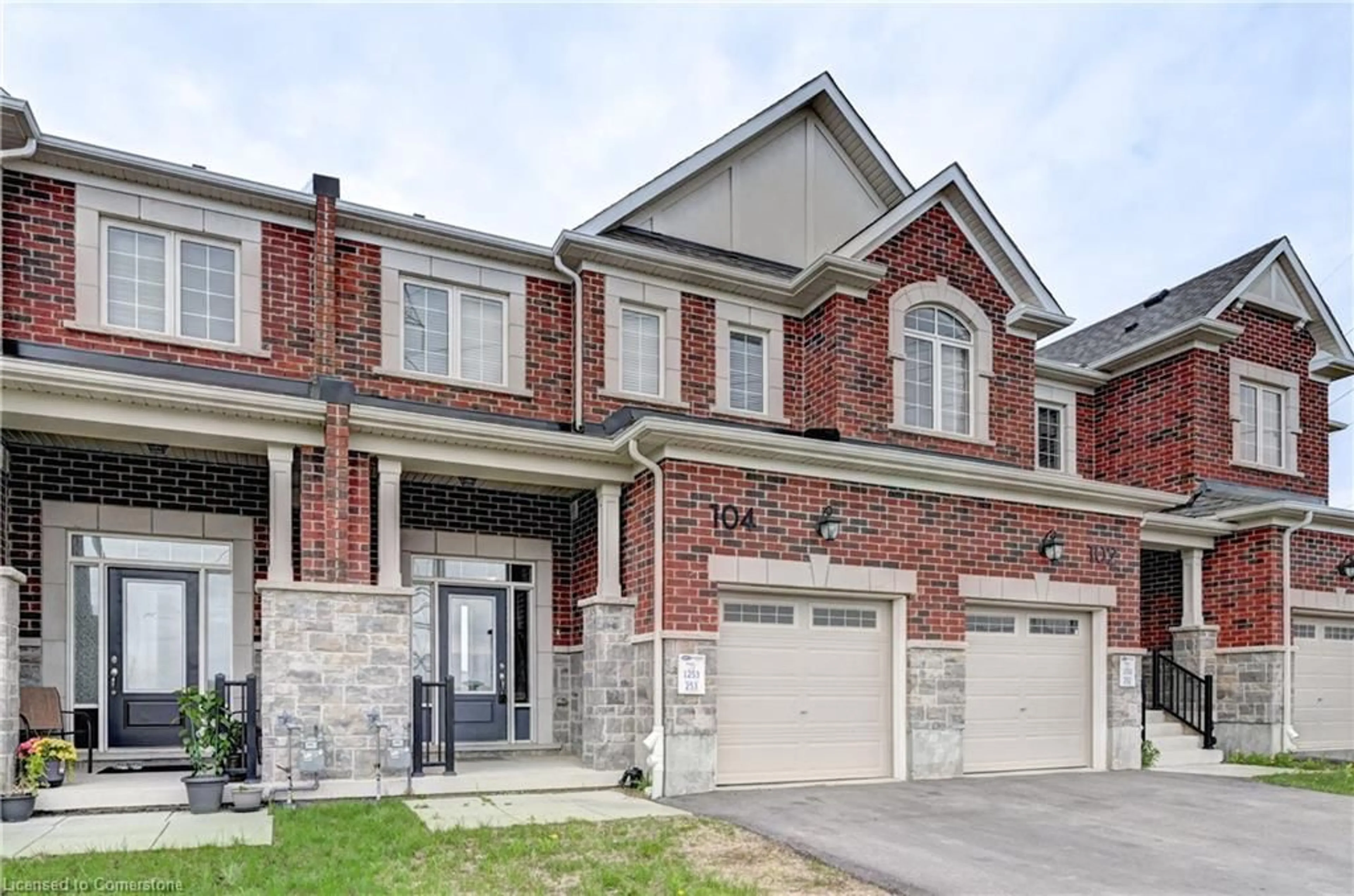 Home with brick exterior material, street for 104 Forestwalk Street St, Kitchener Ontario N2R 0S9
