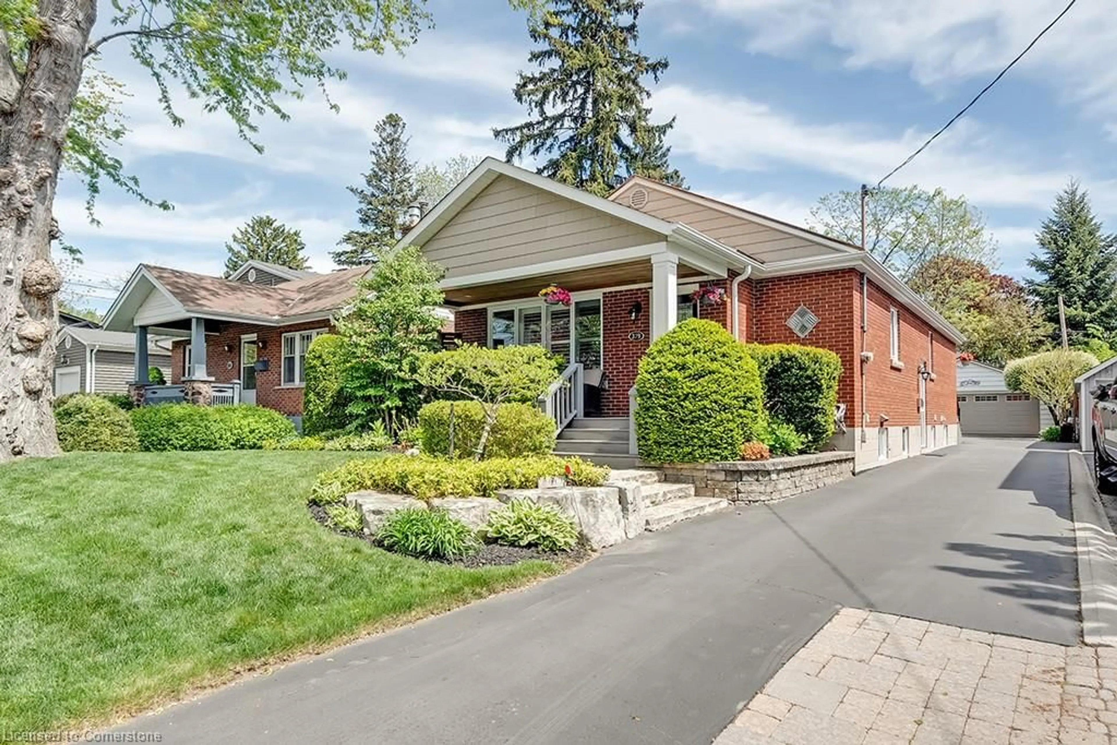 Home with brick exterior material, street for 379 Delaware Ave, Burlington Ontario L7R 3B4