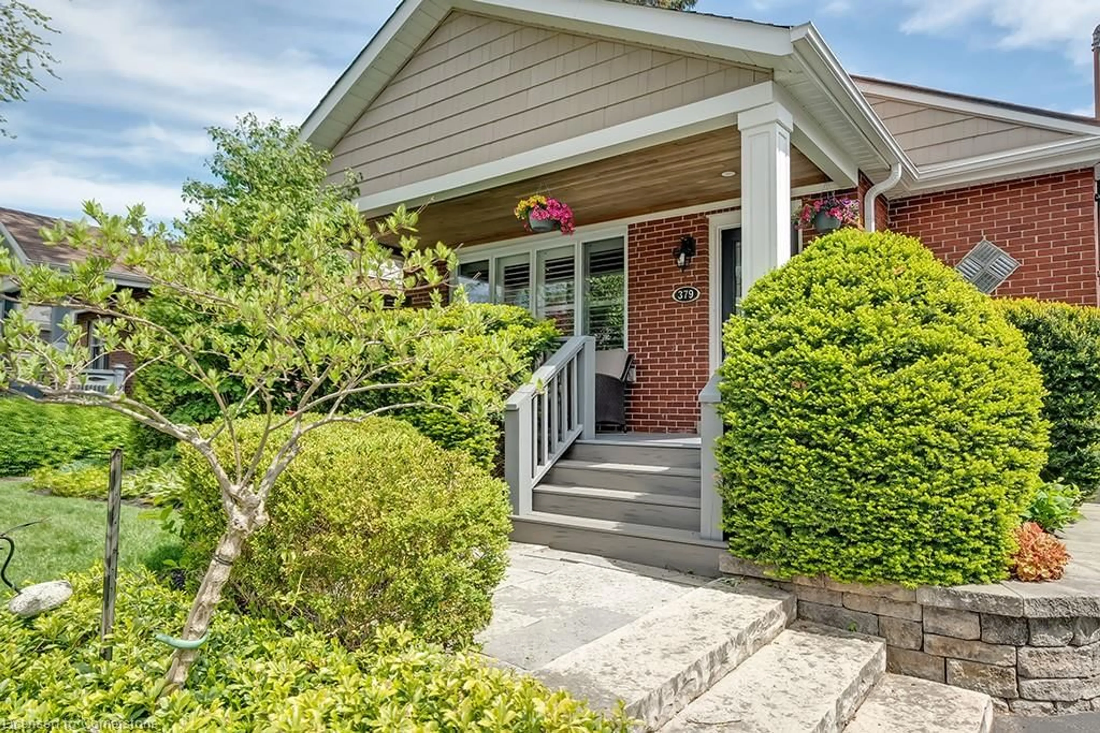 Home with brick exterior material, street for 379 Delaware Ave, Burlington Ontario L7R 3B4