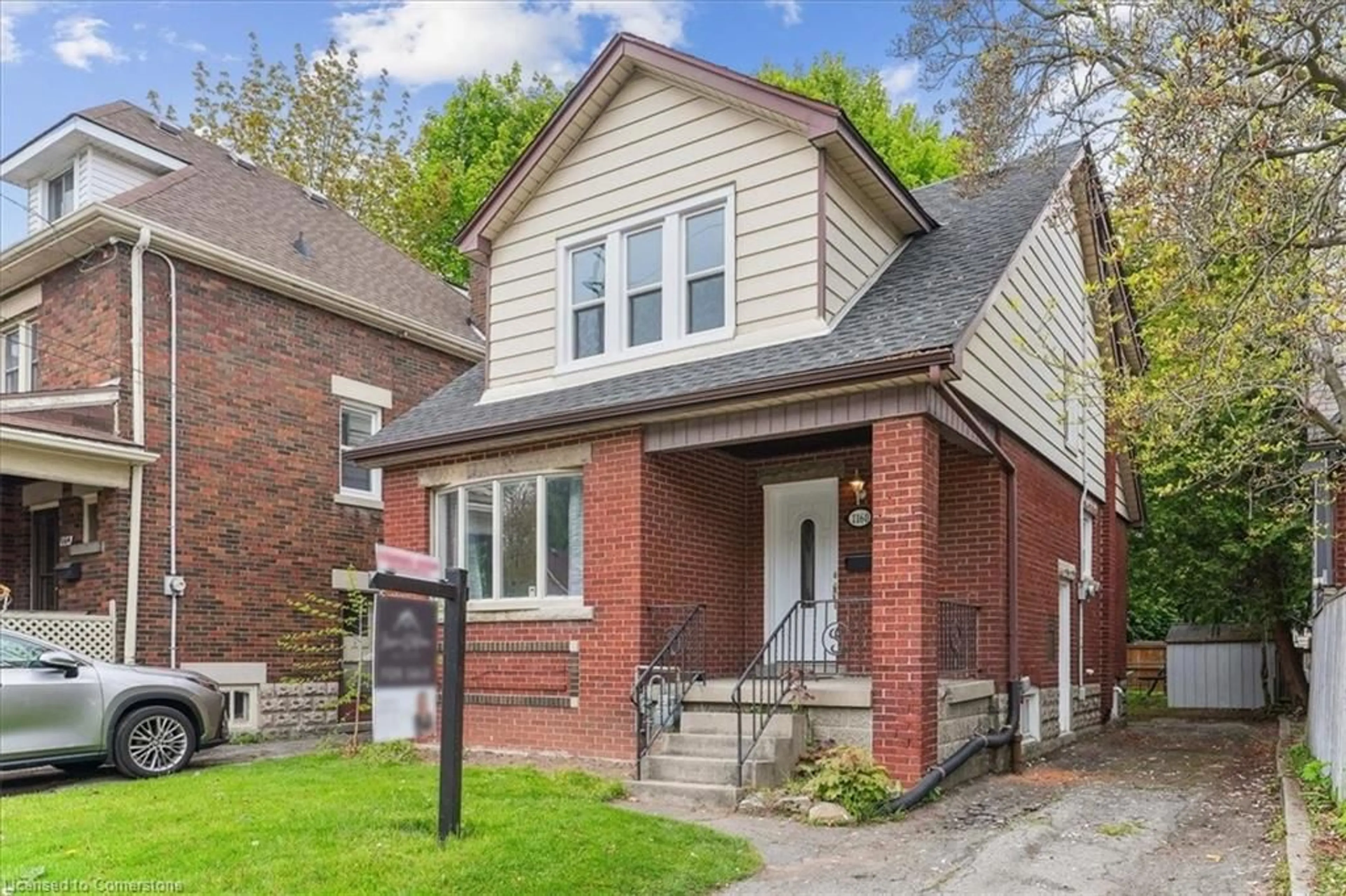 Home with brick exterior material, street for 1160 King St, Hamilton Ontario L8S 1M2