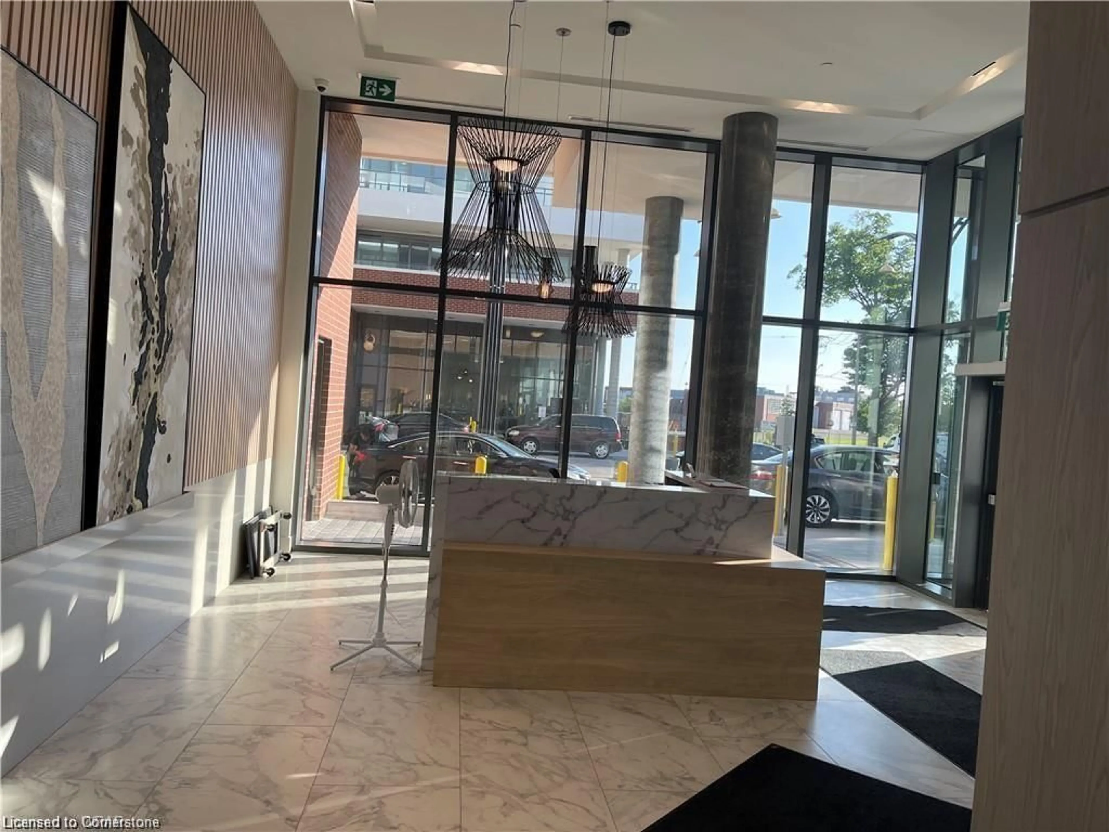 Lobby for 5 Wellington St #1704, Kitchener Ontario N2M 4B4