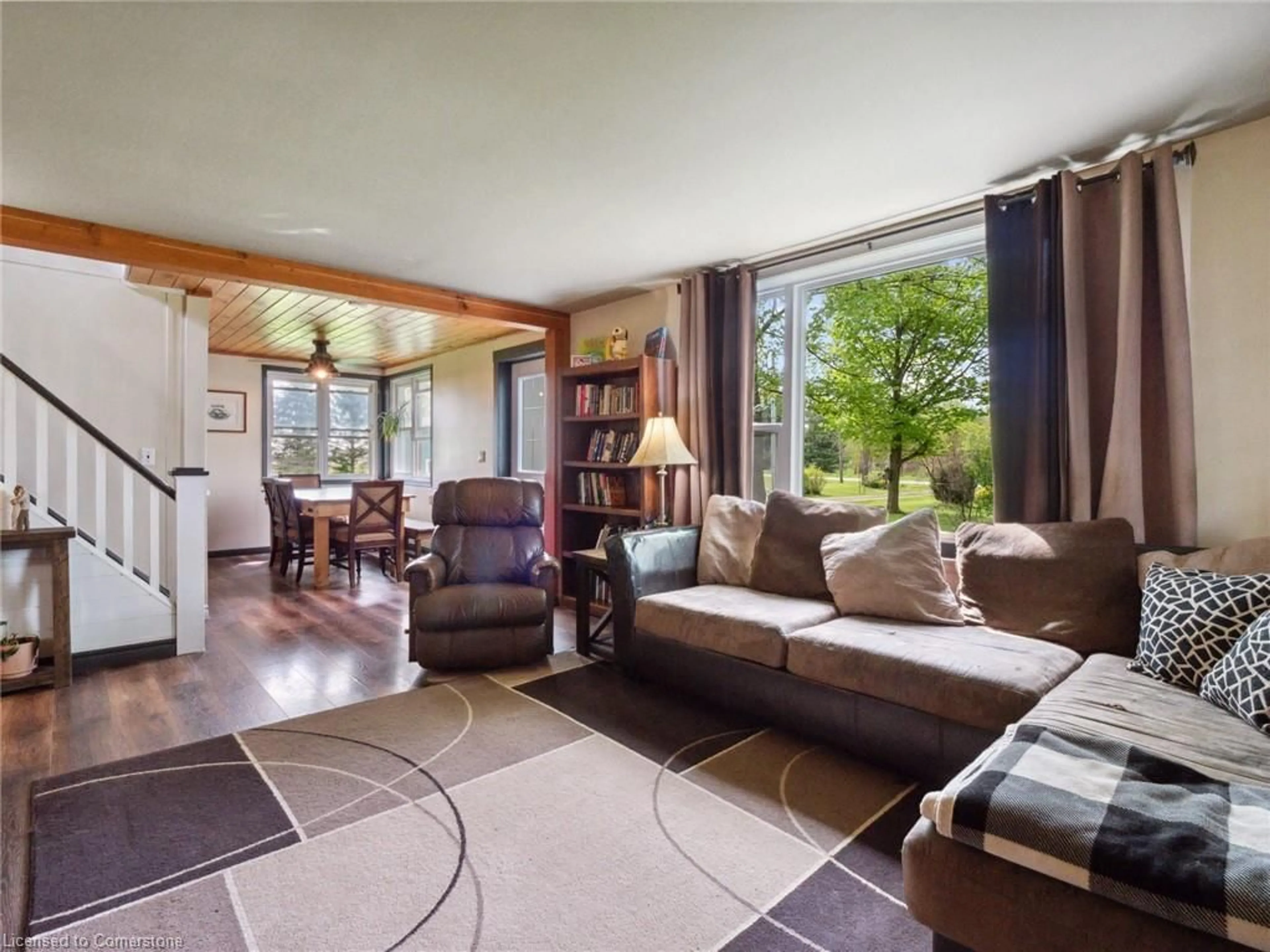 Living room with furniture, unknown for 83456 Old River St, Wellandport Ontario L0R 2J0