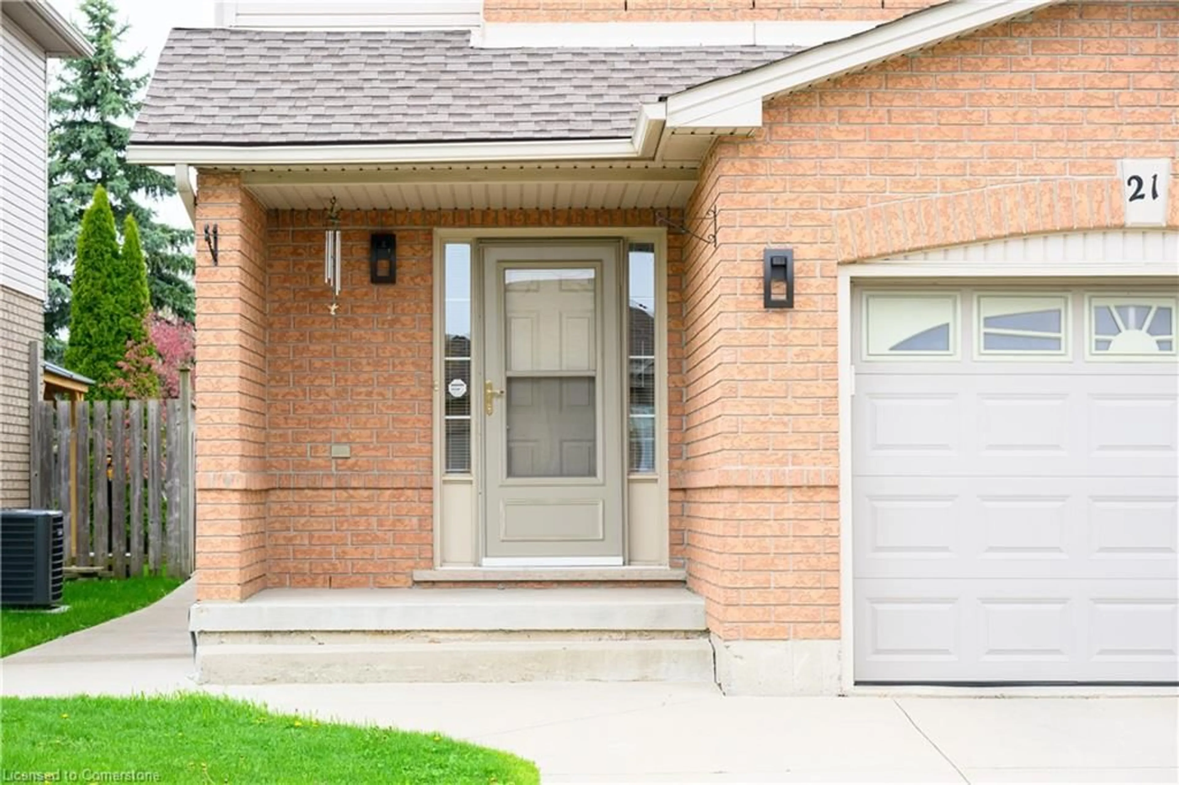 Home with brick exterior material, street for 21 Holyoake Dr, Hamilton Ontario L8J 3T5