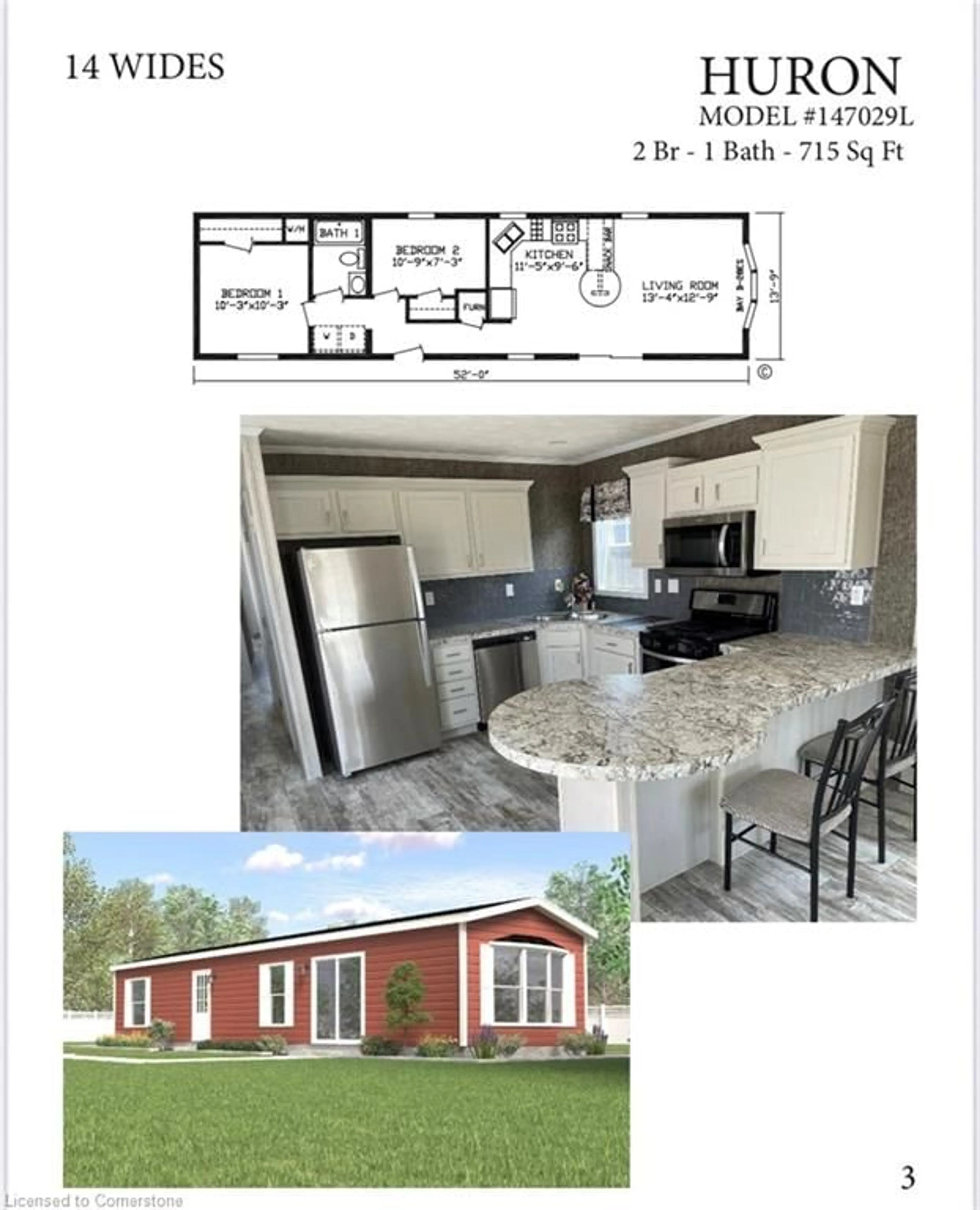 Open concept kitchen, unknown for 1085 Concession 10 Rd #23, Flamborough Ontario N0B 2J0