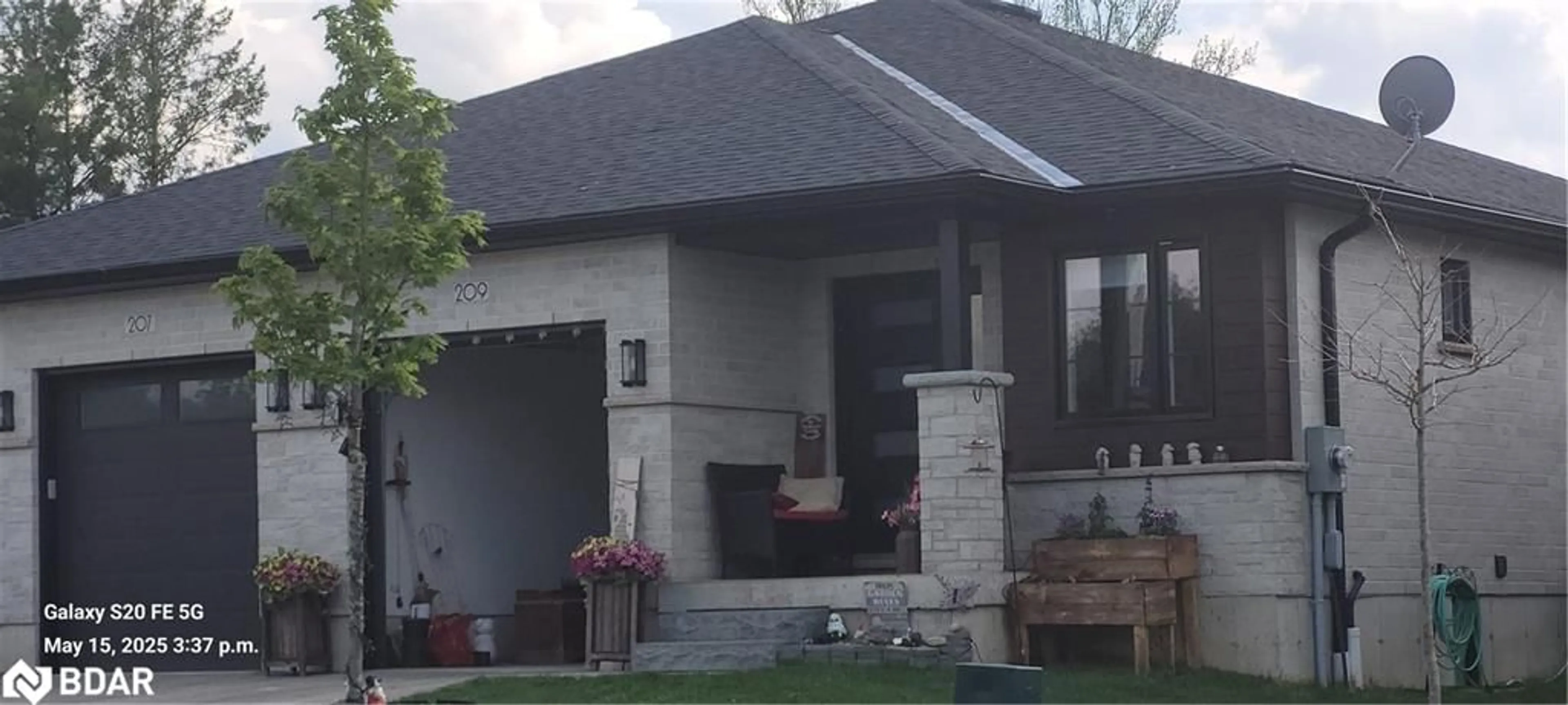 Home with vinyl exterior material, street for 209 Church St, Mount Forest Ontario N0G 2L4