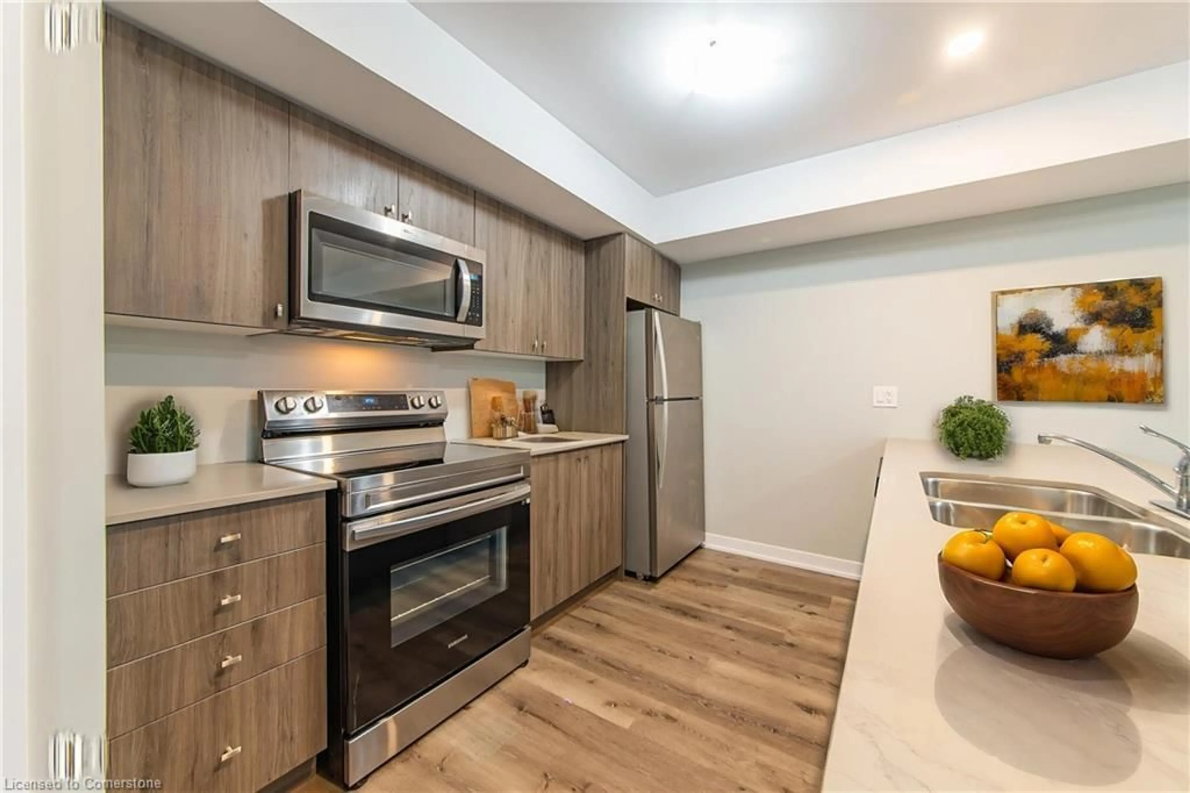 Standard kitchen, unknown for 1331 Countrystone Dr #A9, Waterloo Ontario N2N 3R9