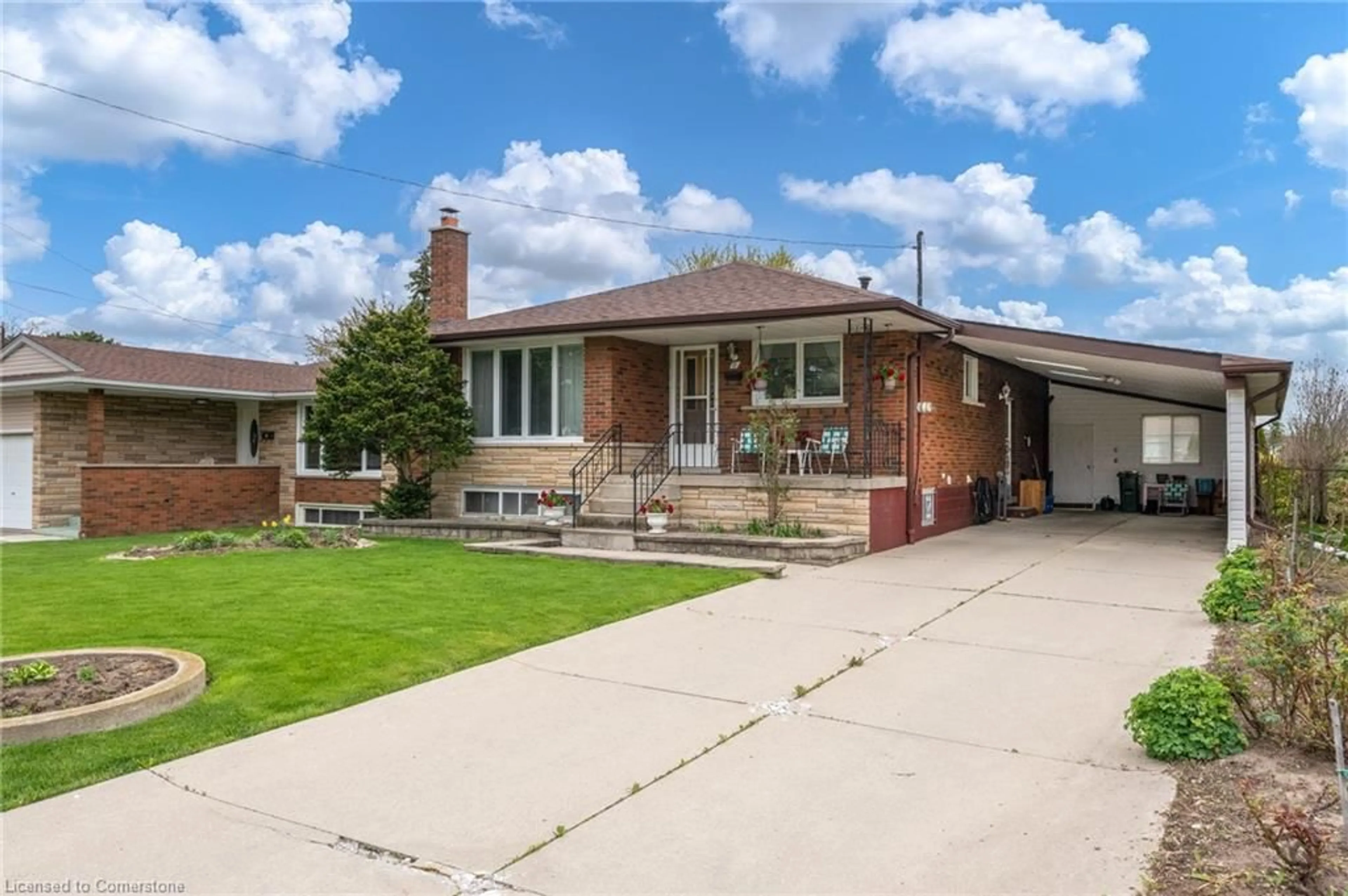 Home with brick exterior material, street for 71 Lilacside Dr, Hamilton Ontario L8V 2L5