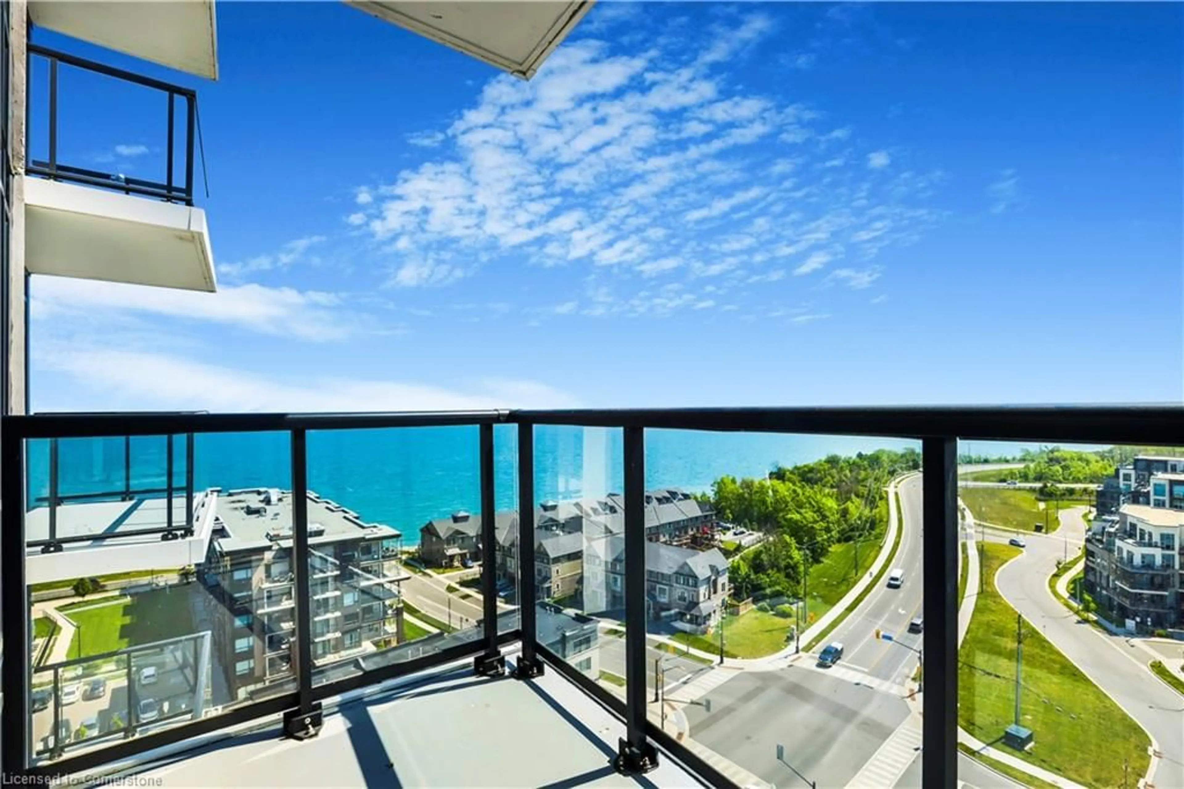 Balcony in the apartment, water/lake/river/ocean view for 385 Winston Rd #1310, Grimsby Ontario L3M 4E8