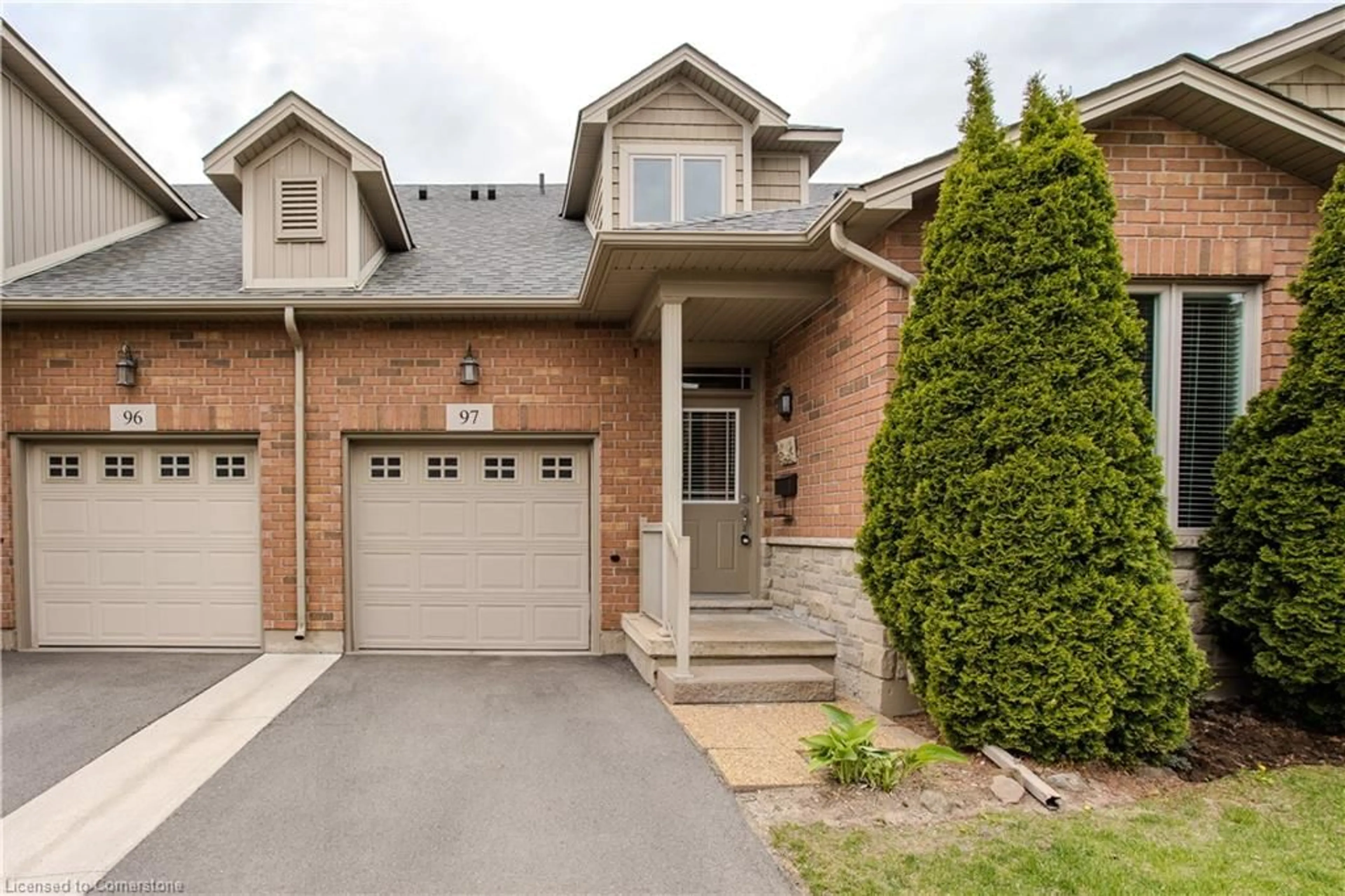 Home with brick exterior material, street for 2125 Itabashi Way #97, Burlington Ontario L7M 0A1