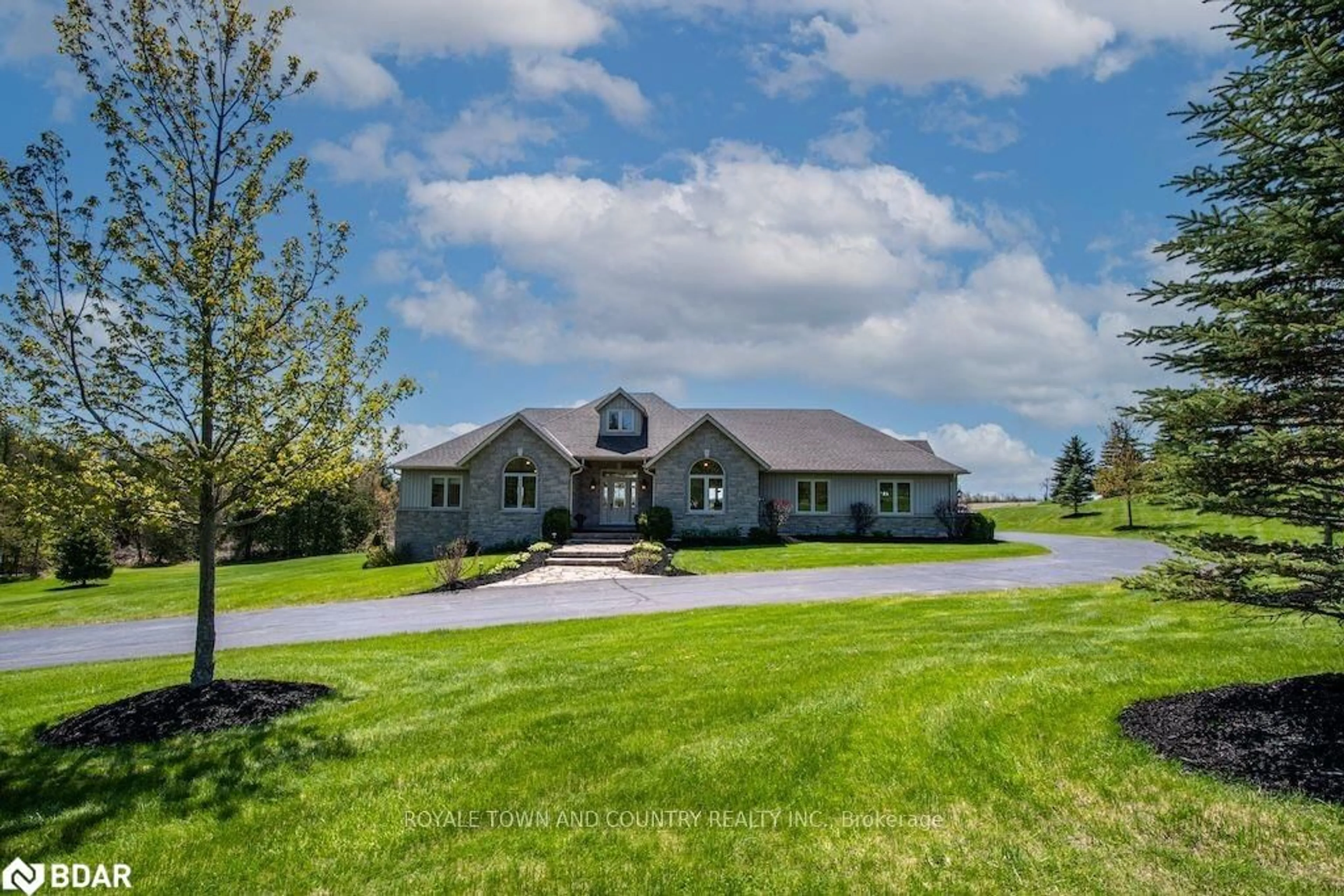 A pic from outside/outdoor area/front of a property/back of a property/a pic from drone, water/lake/river/ocean view for 1308 River Rd, Kawartha Lakes Ontario K9V 4R4