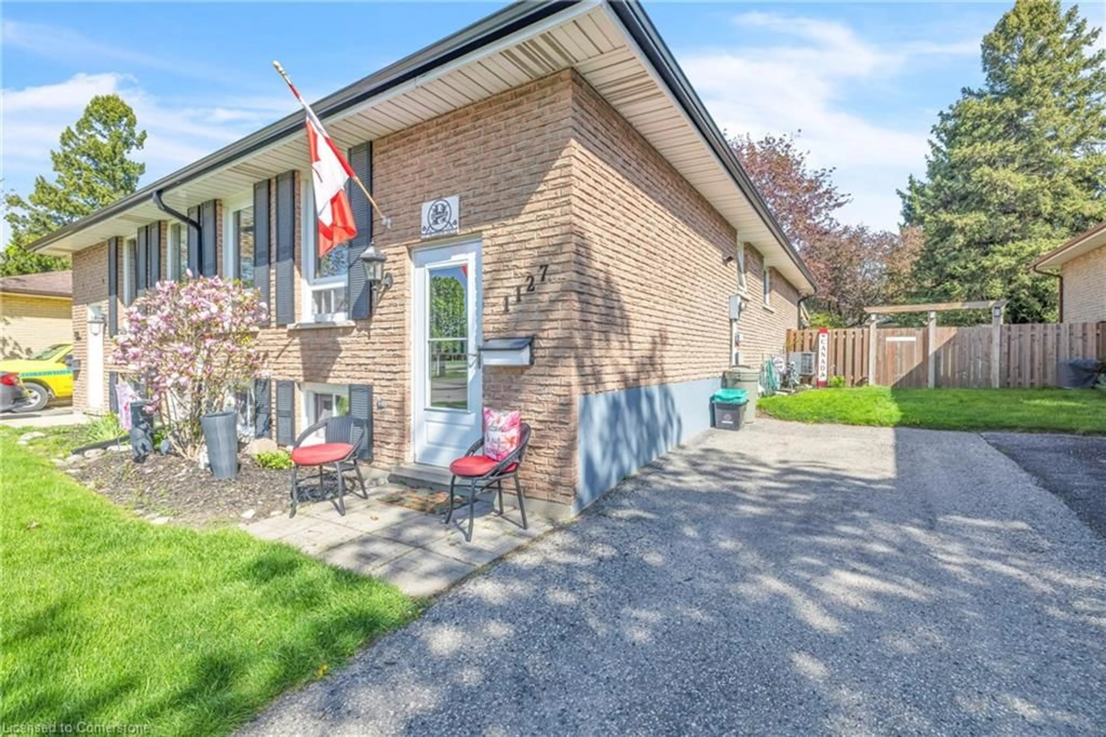 Home with brick exterior material, street for 1127 Pearson Dr, Woodstock Ontario N4S 8J4