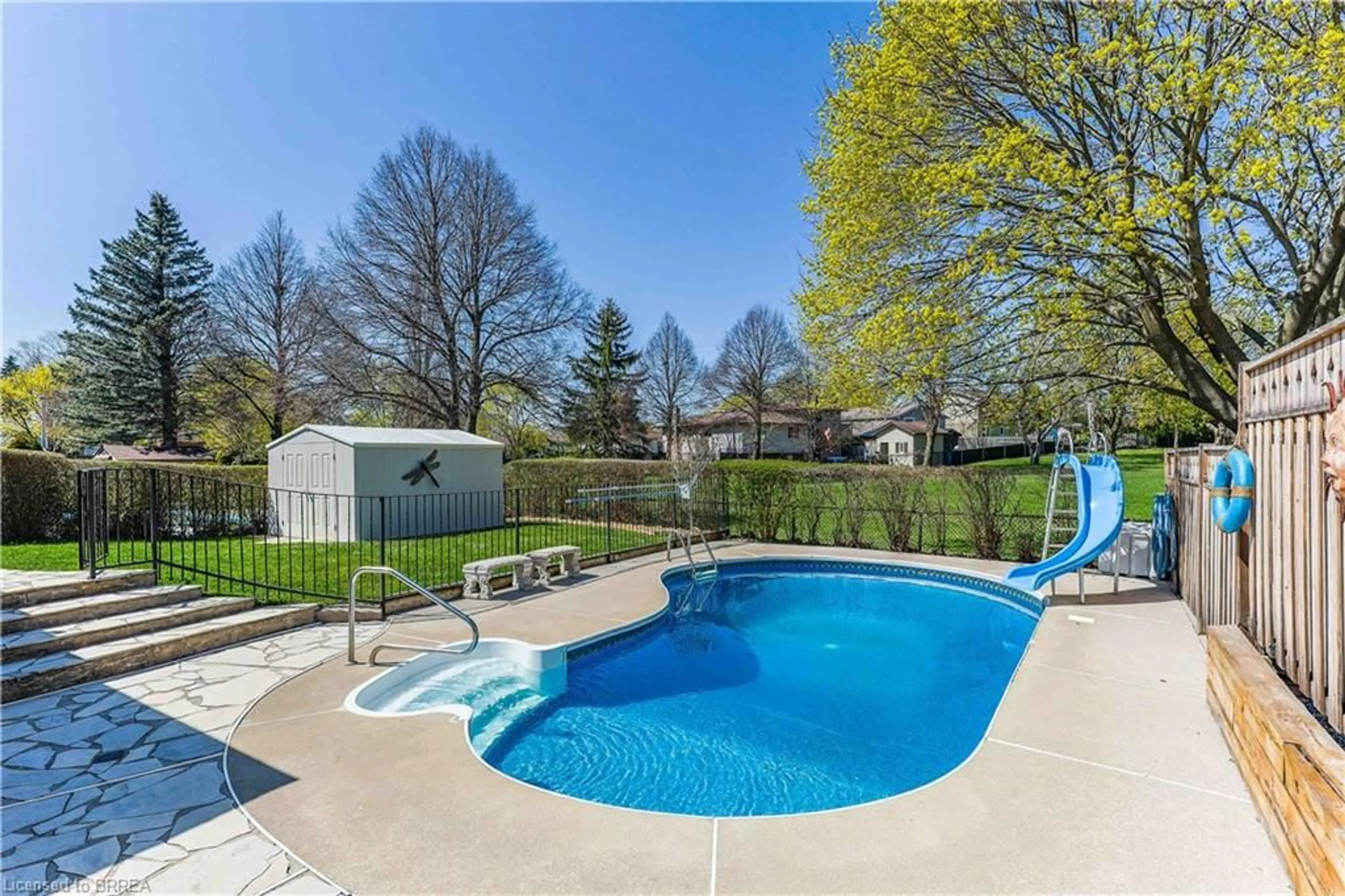 Pool for 7 Crestlynn Cres, Simcoe Ontario N3Y 4V3
