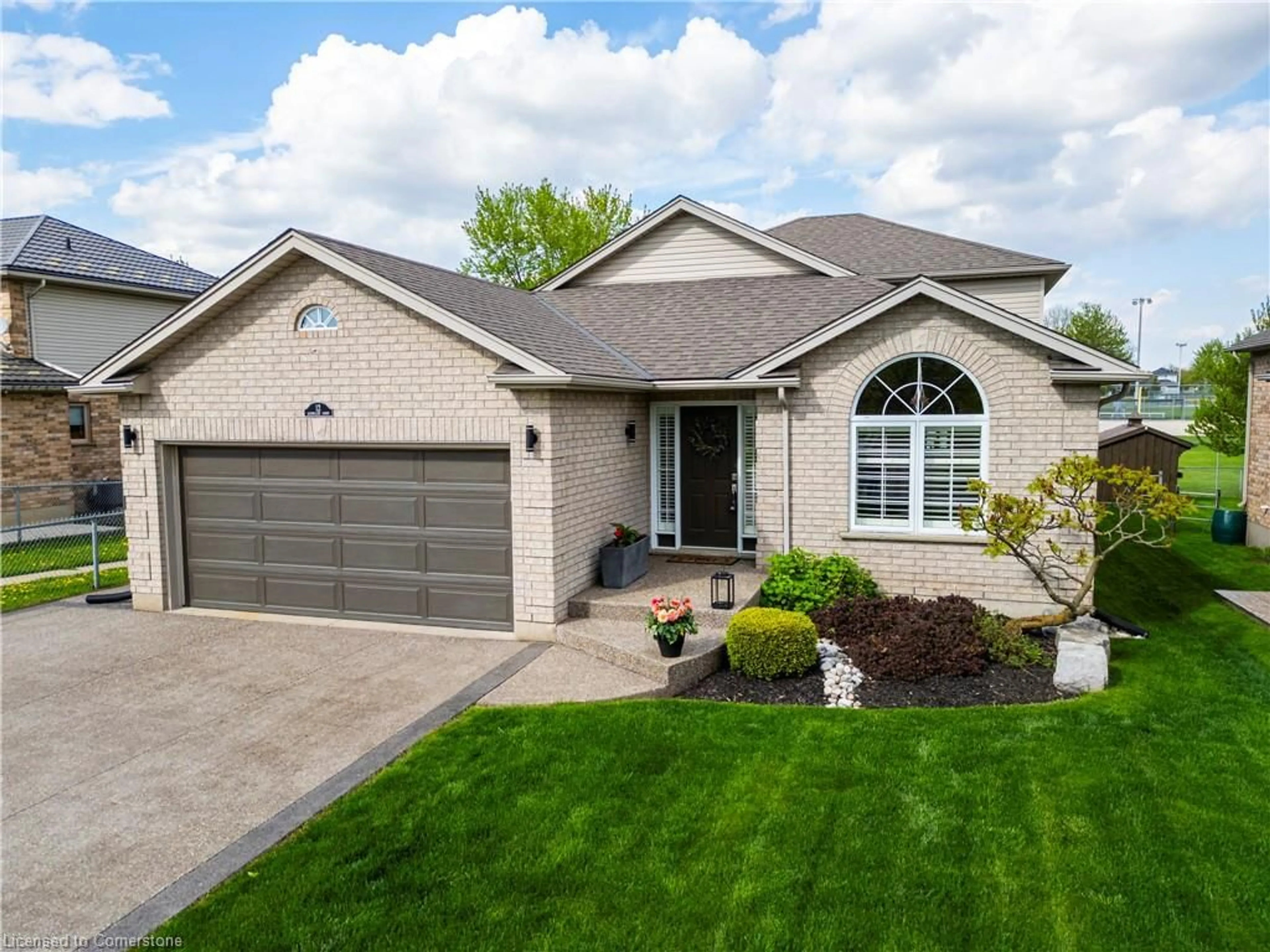Home with brick exterior material, street for 12 Schneller Crt, Baden Ontario N3A 2K8