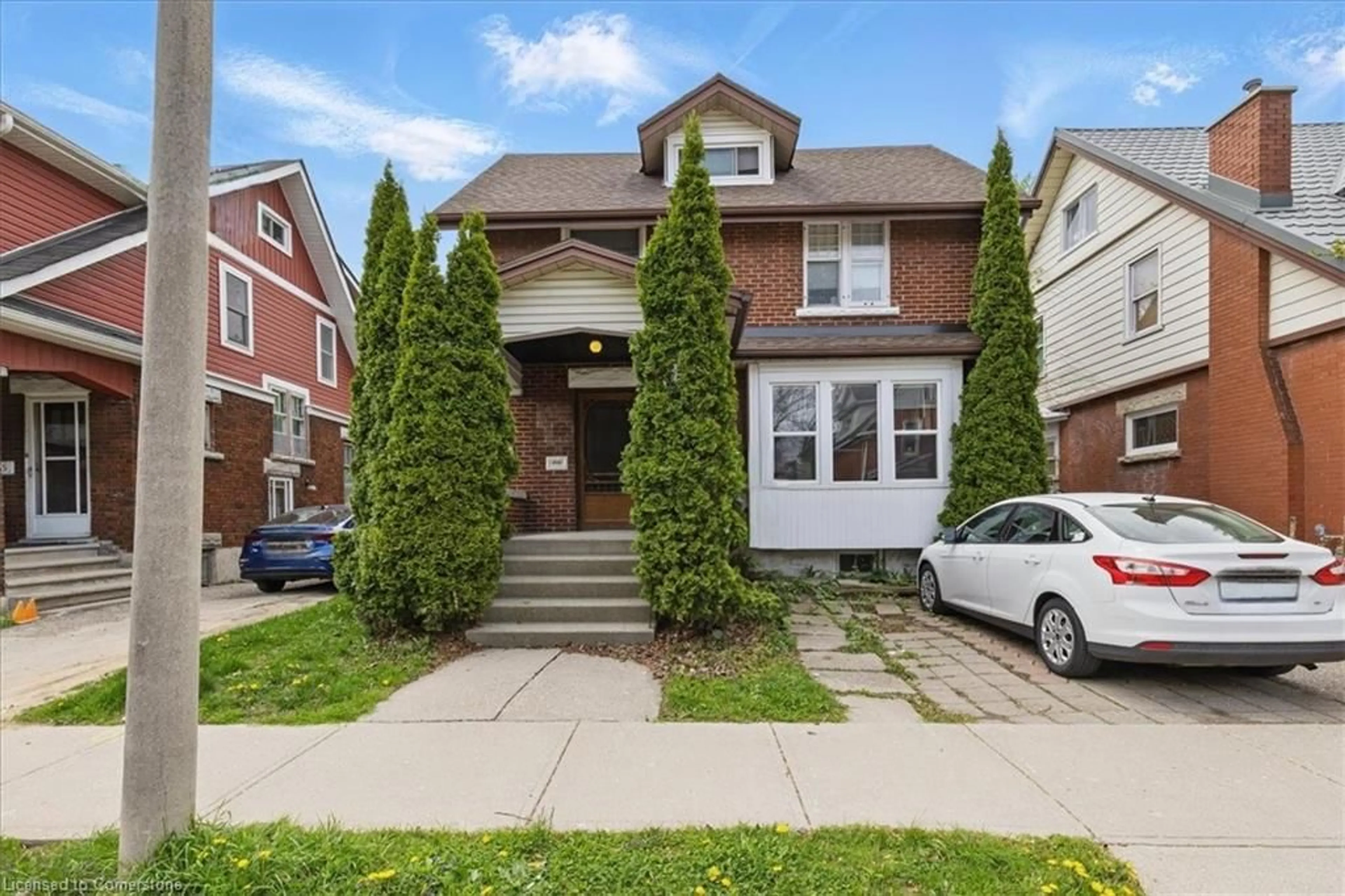 Home with brick exterior material, street for 45 Hohner Ave, Kitchener Ontario N2H 2V3