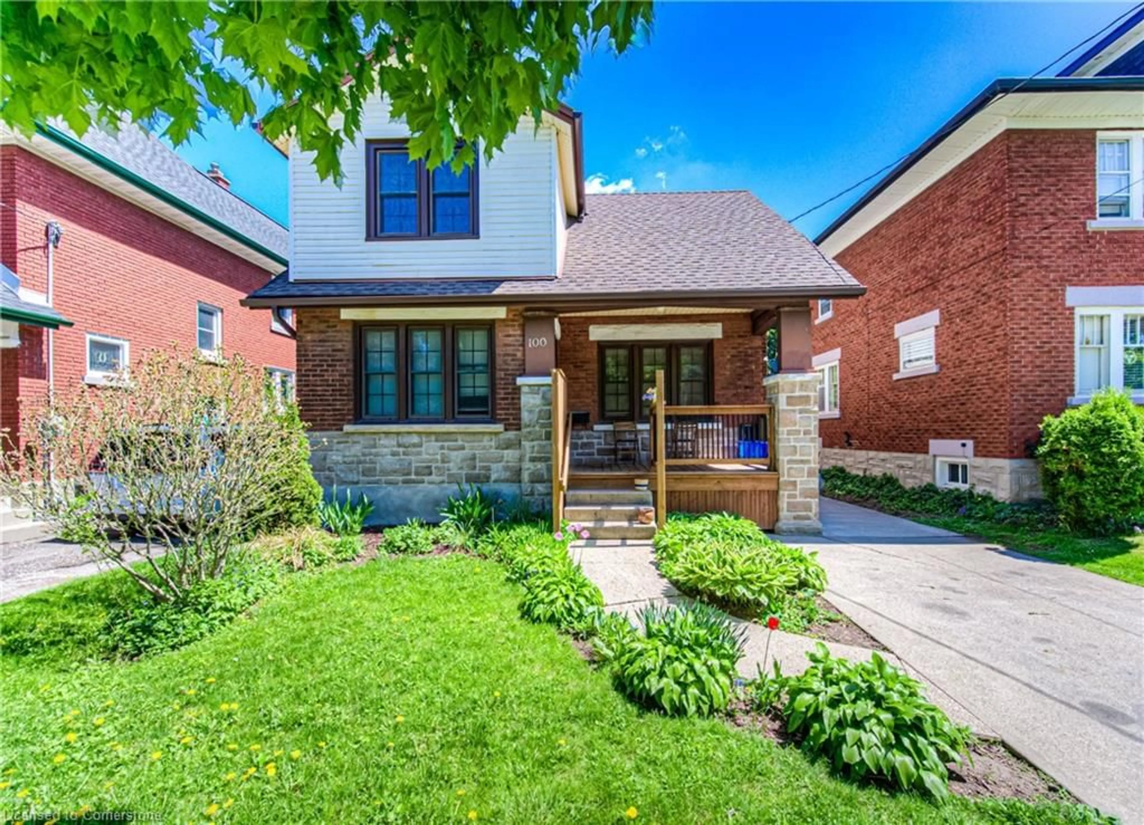 Home with brick exterior material, street for 100 Lydia St, Kitchener Ontario N2H 1V7