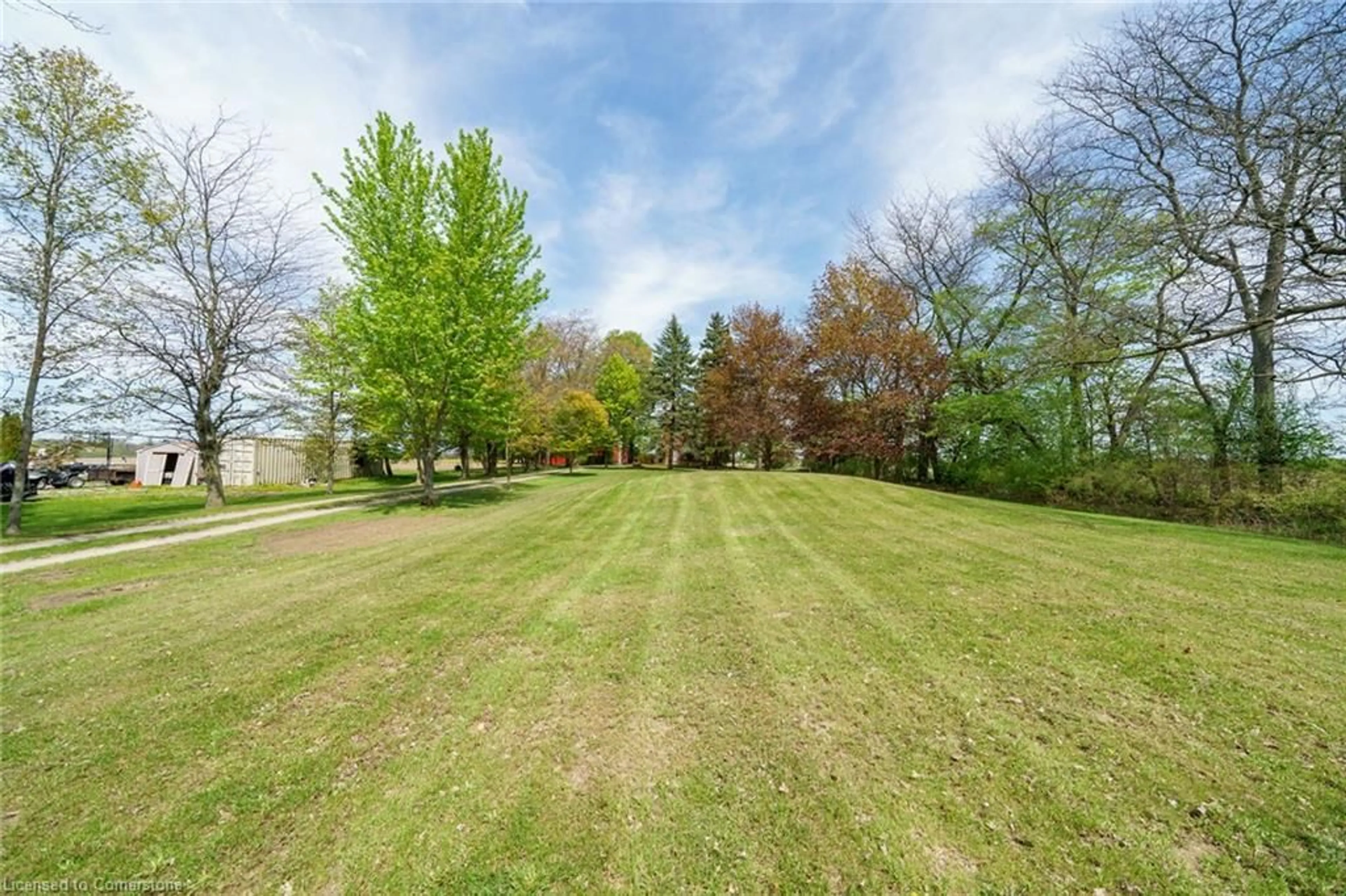 A pic from outside/outdoor area/front of a property/back of a property/a pic from drone, water/lake/river/ocean view for 534 Haldimand Road 32, Canfield Ontario N0A 1C0