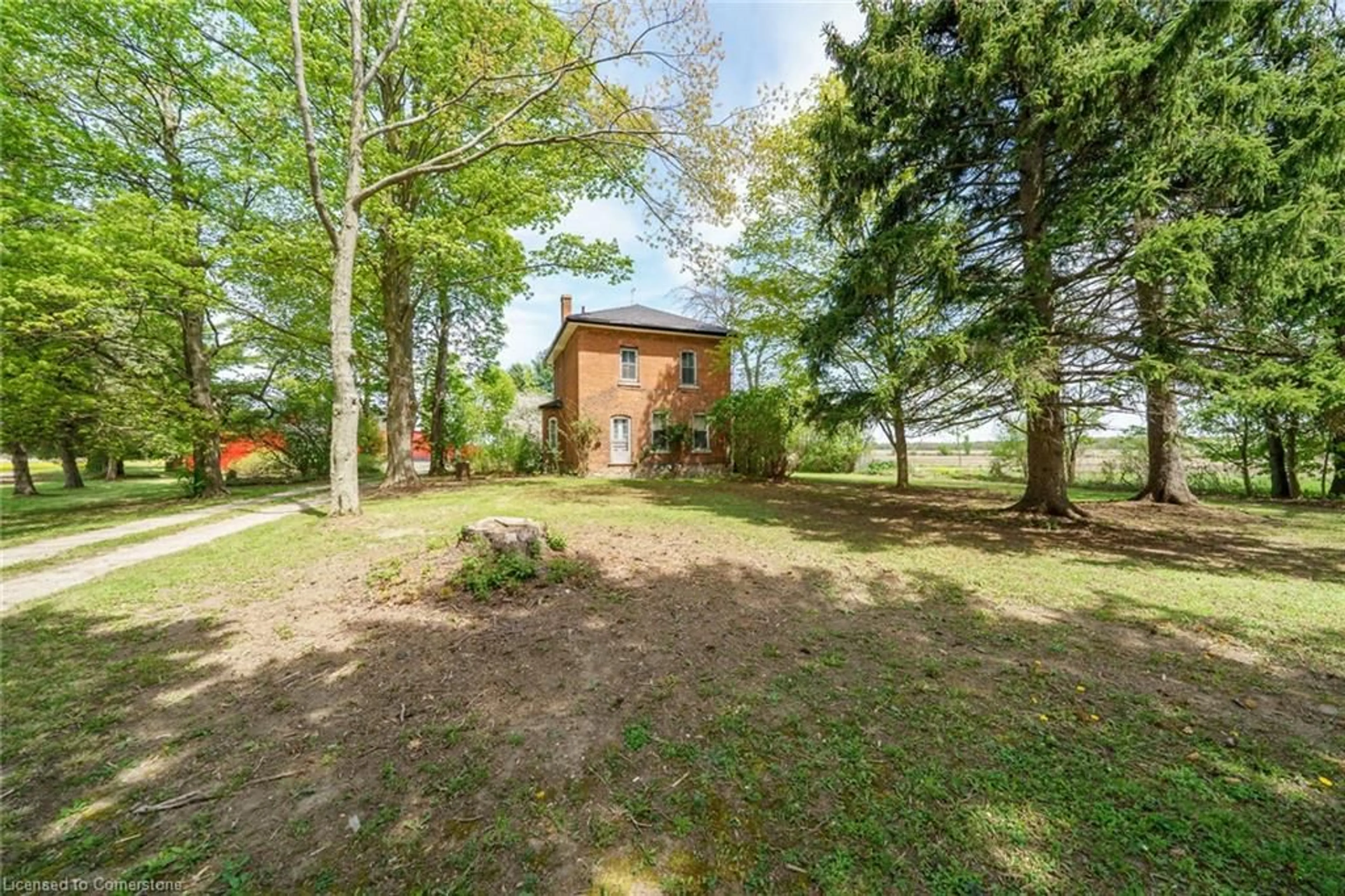 A pic from outside/outdoor area/front of a property/back of a property/a pic from drone, unknown for 534 Haldimand Road 32, Canfield Ontario N0A 1C0
