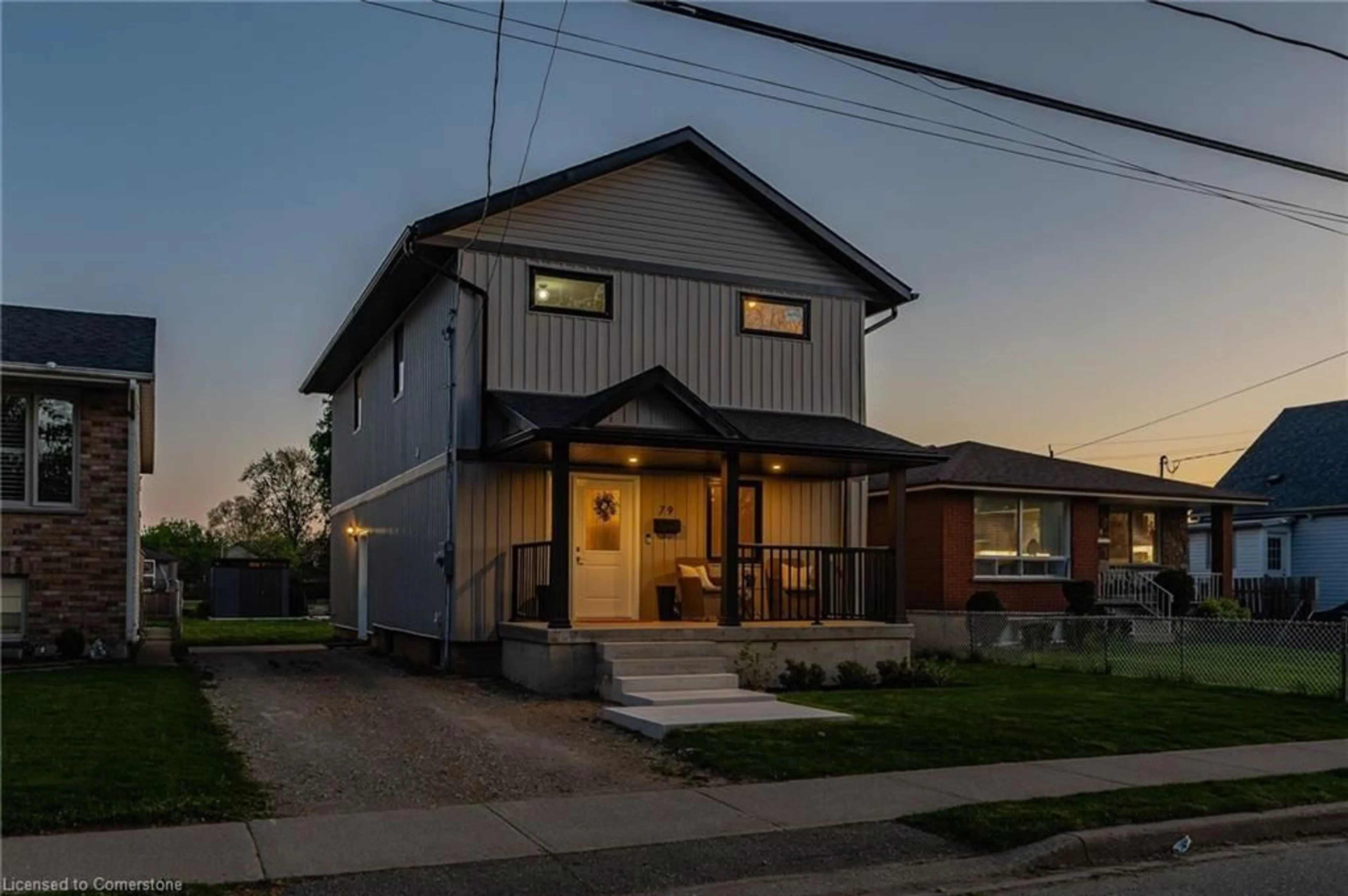 Home with brick exterior material, street for 79 Dublin St, Brantford Ontario N3R 2E5