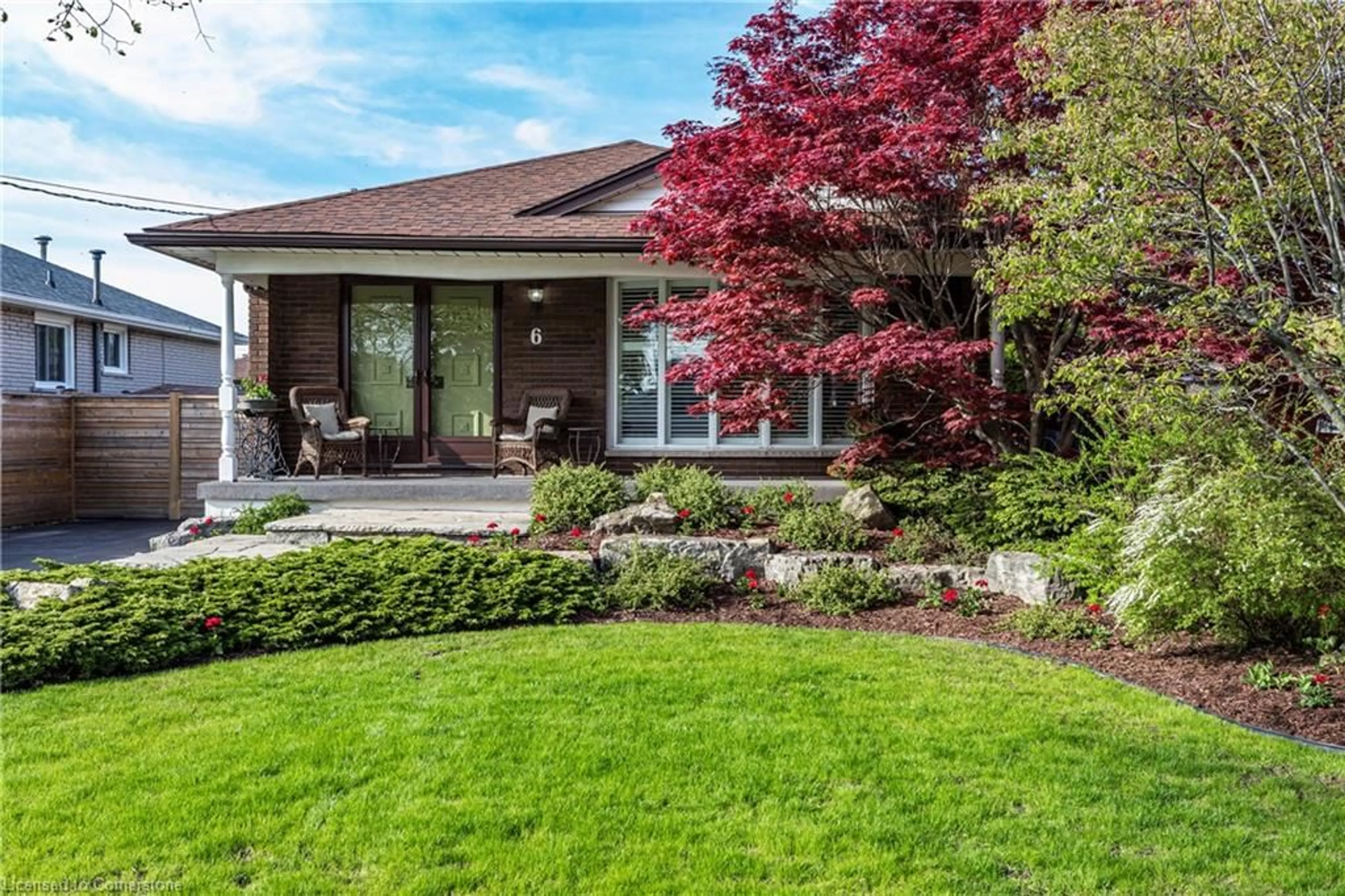 Home with brick exterior material, street for 6 Croydon Crt, Hamilton Ontario L8T 2W1