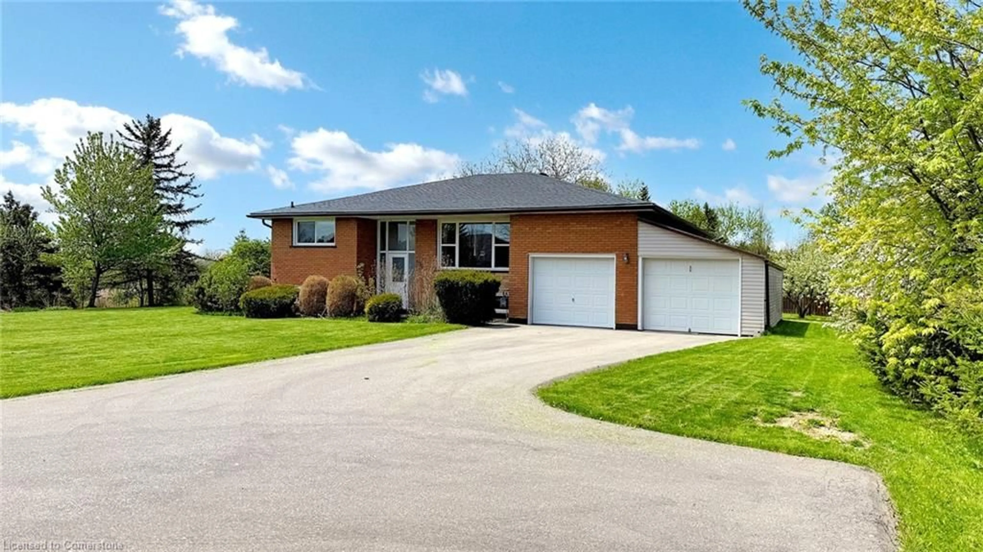 Home with brick exterior material, street for 630 Trinity Church Rd, Hamilton Ontario L0R 1P0