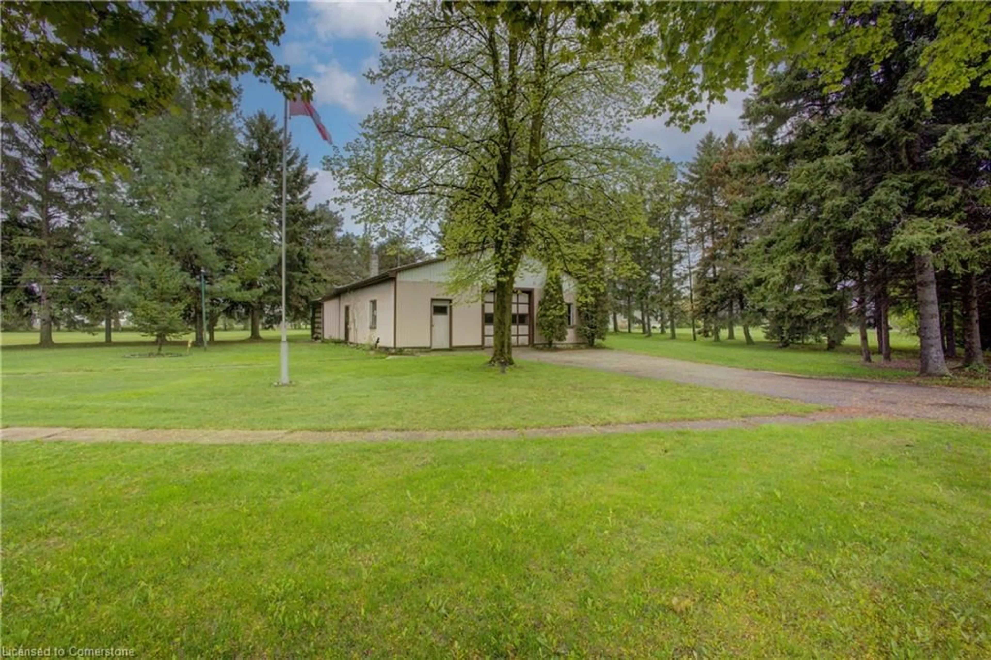 A pic from outside/outdoor area/front of a property/back of a property/a pic from drone, unknown for 6290 Line 86, West Montrose Ontario N0B 2V0