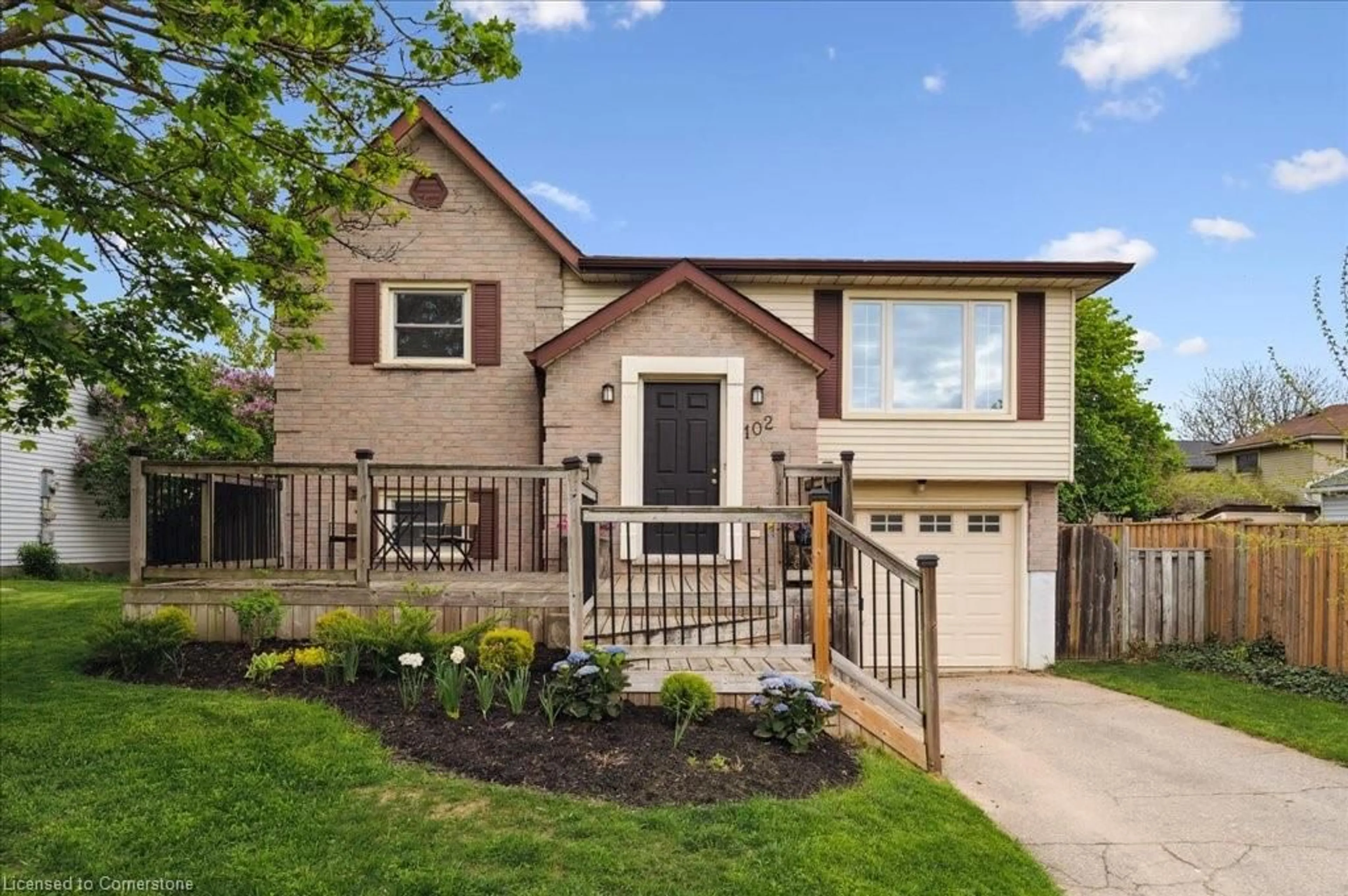 Home with brick exterior material, street for 102 Barnicke Dr, Cambridge Ontario N3C 3M4