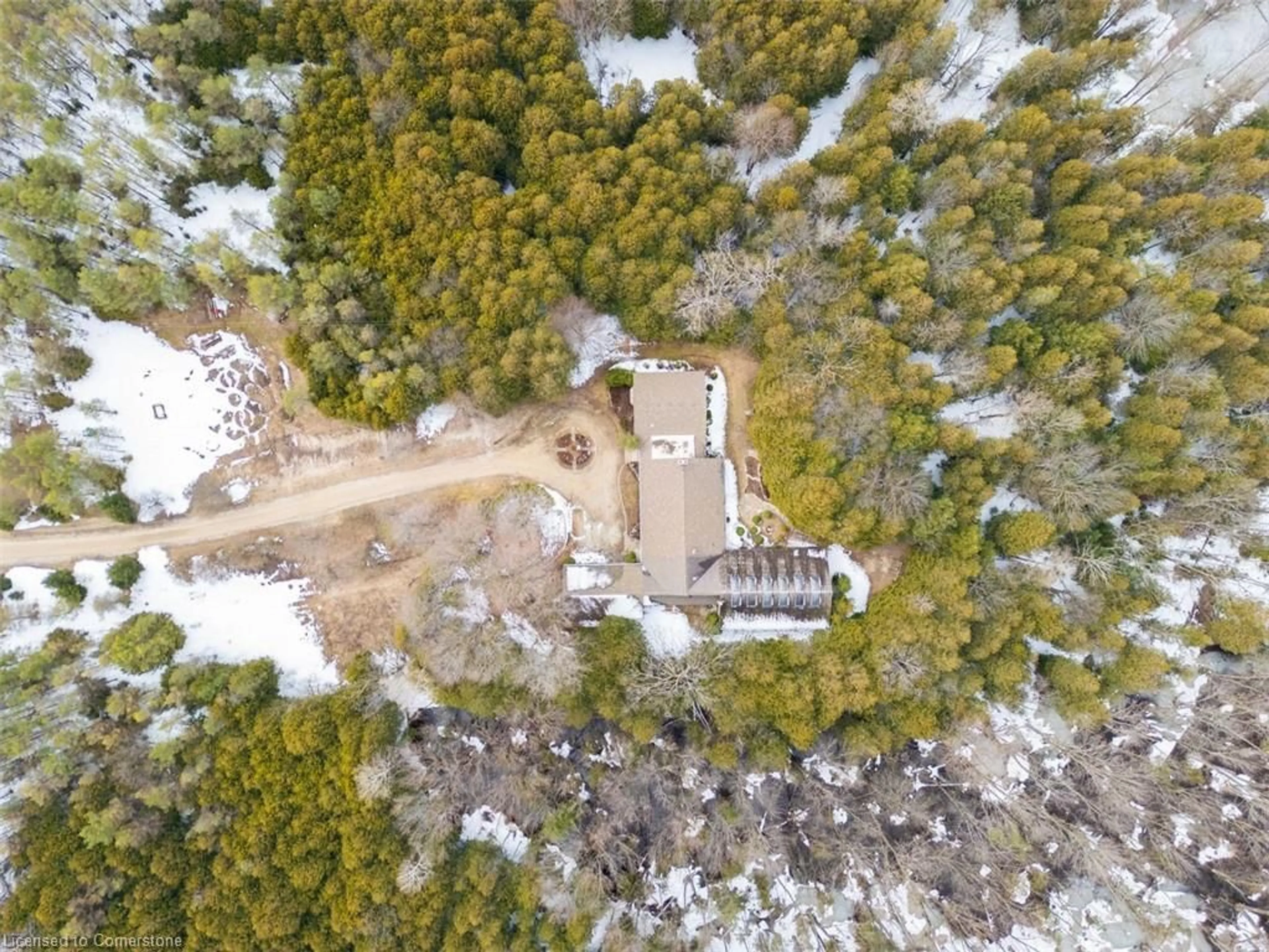 A pic from outside/outdoor area/front of a property/back of a property/a pic from drone, building for 302783 Douglas St, Durham Ontario N0G 1R0