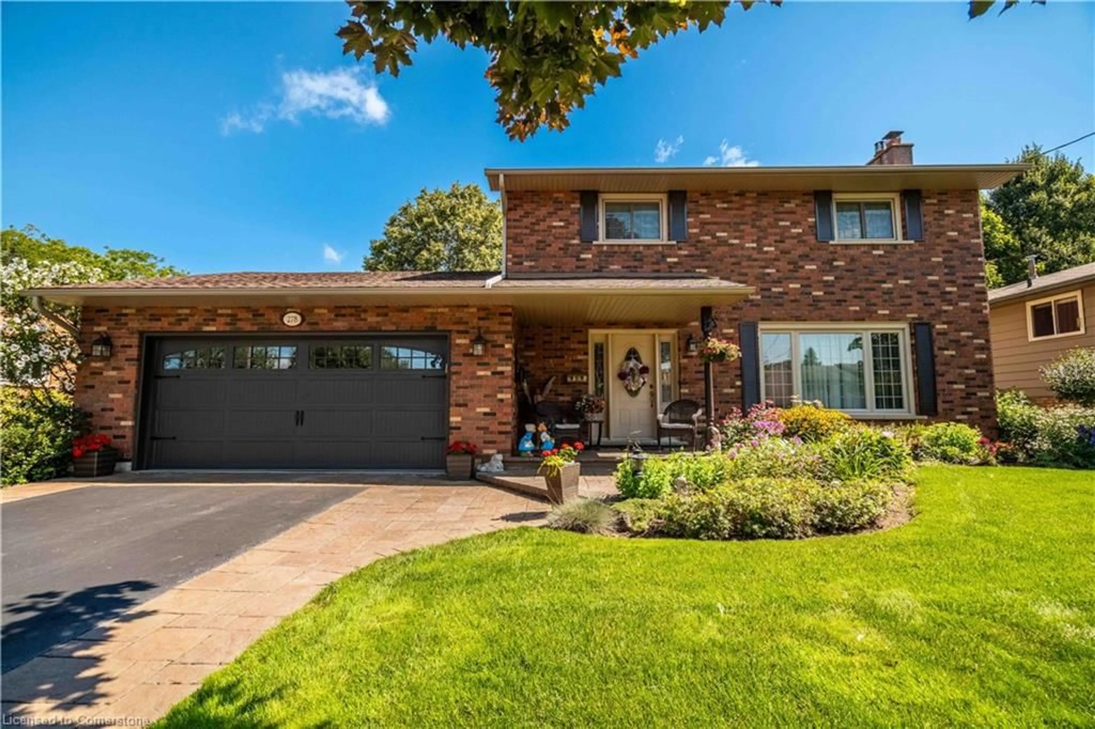 Home with brick exterior material, street for 278 Morrison Dr, Caledonia Ontario N3W 1A8