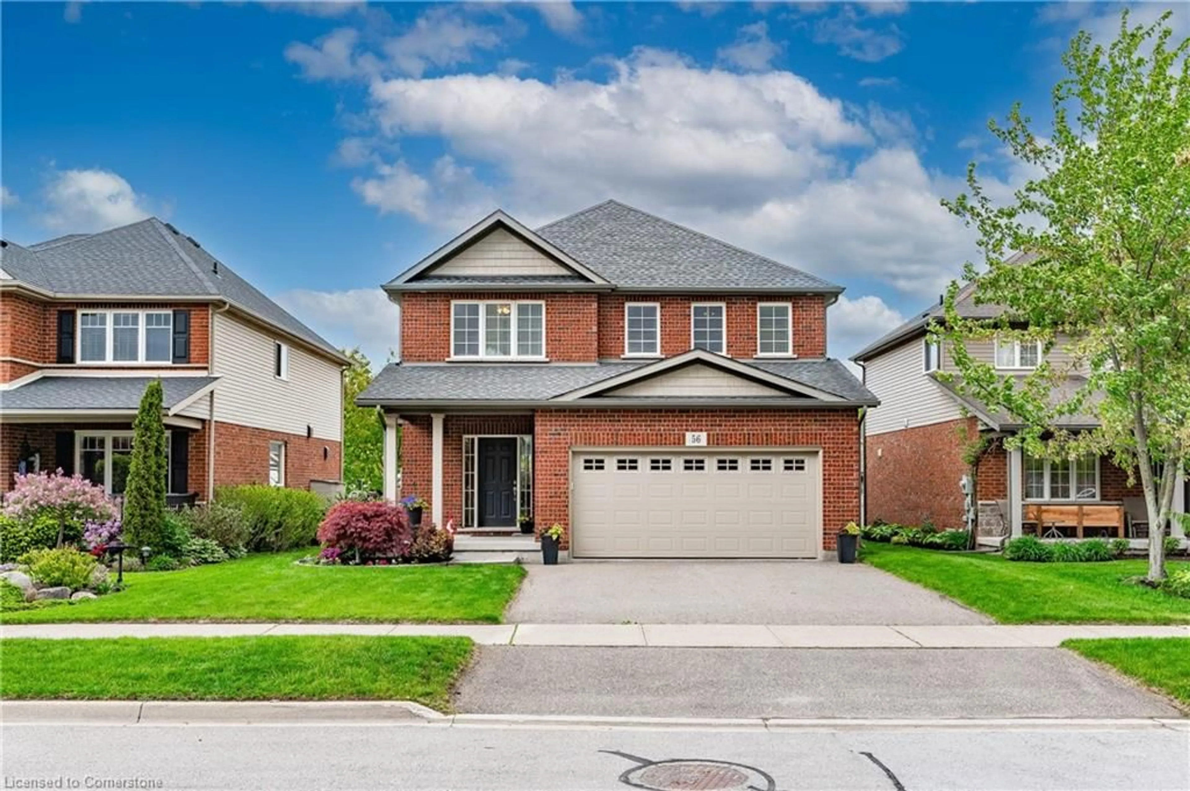 Home with brick exterior material, street for 56 Hillsdale Road Rd, Welland Ontario L3C 7M4