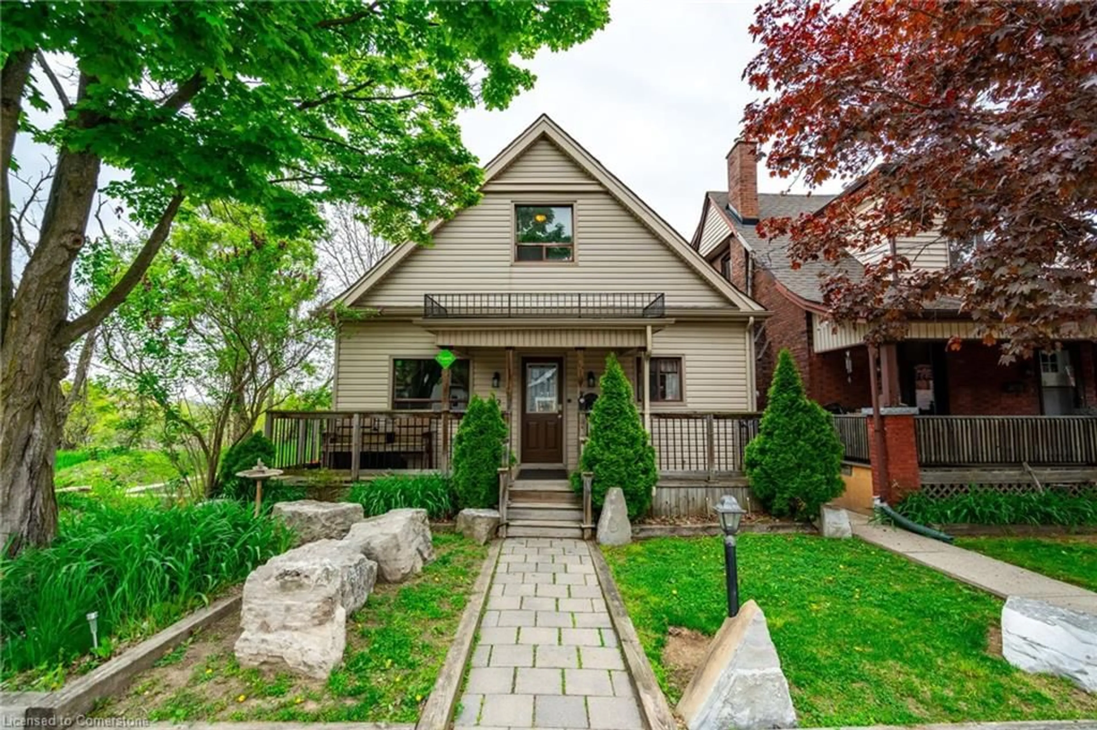 Home with brick exterior material, street for 12 Rossmore Ave, Hamilton Ontario L8P 2N3