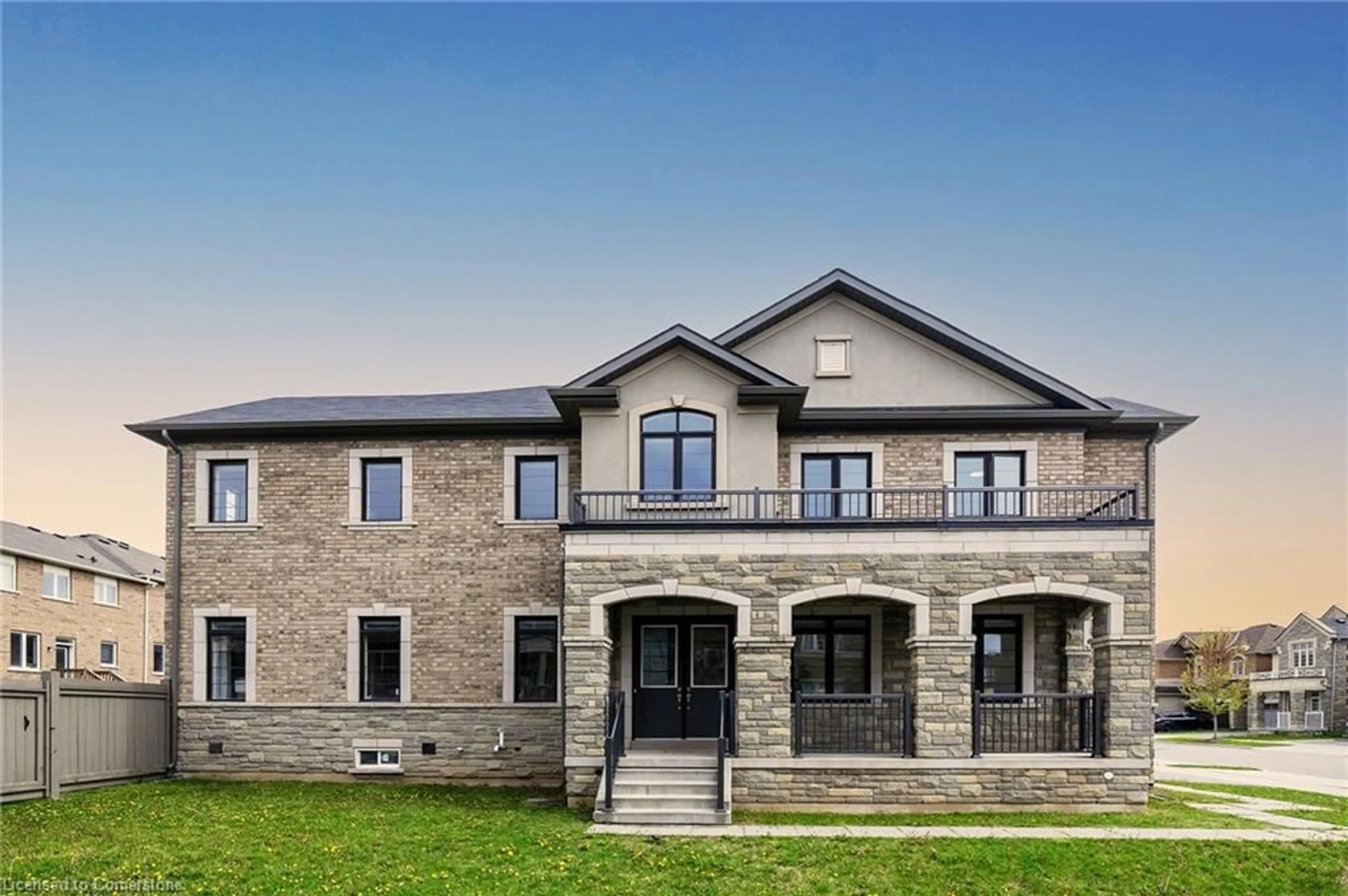 Home with brick exterior material, building for 391 Grindstone Trail, Oakville Ontario L6H 0S1