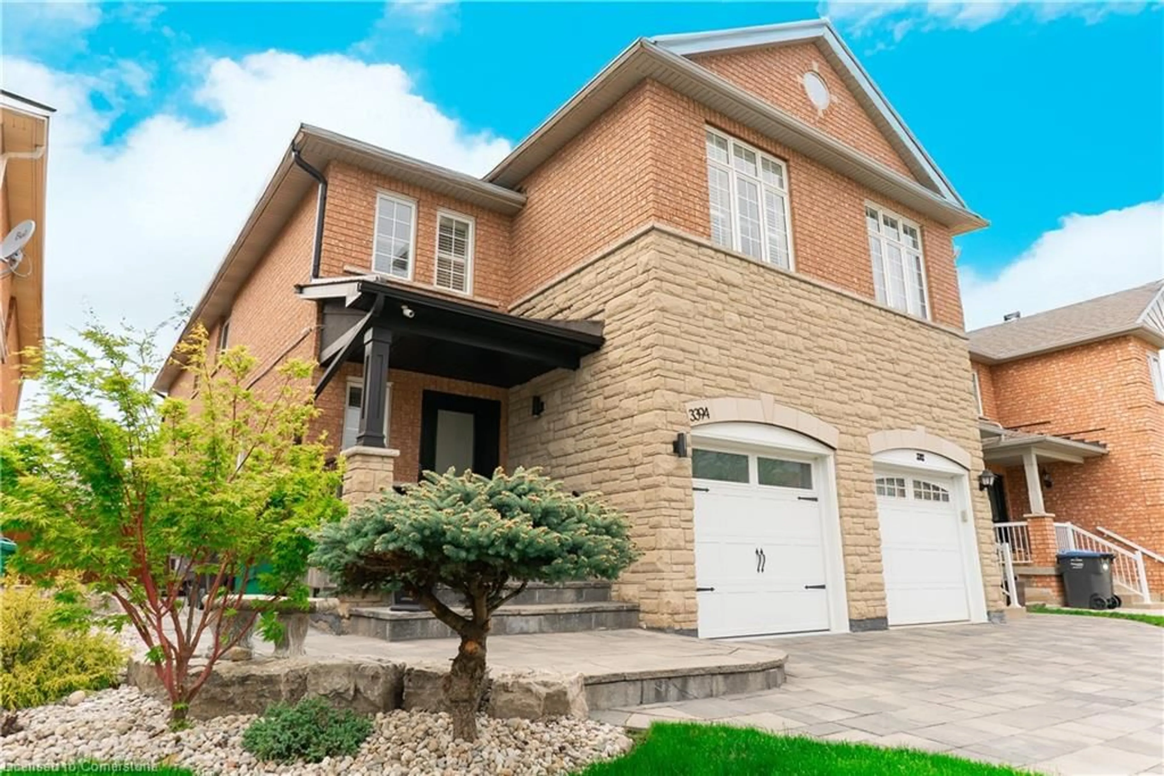 Home with brick exterior material, street for 3394 Crimson King Cir, Mississauga Ontario L5N 8M9