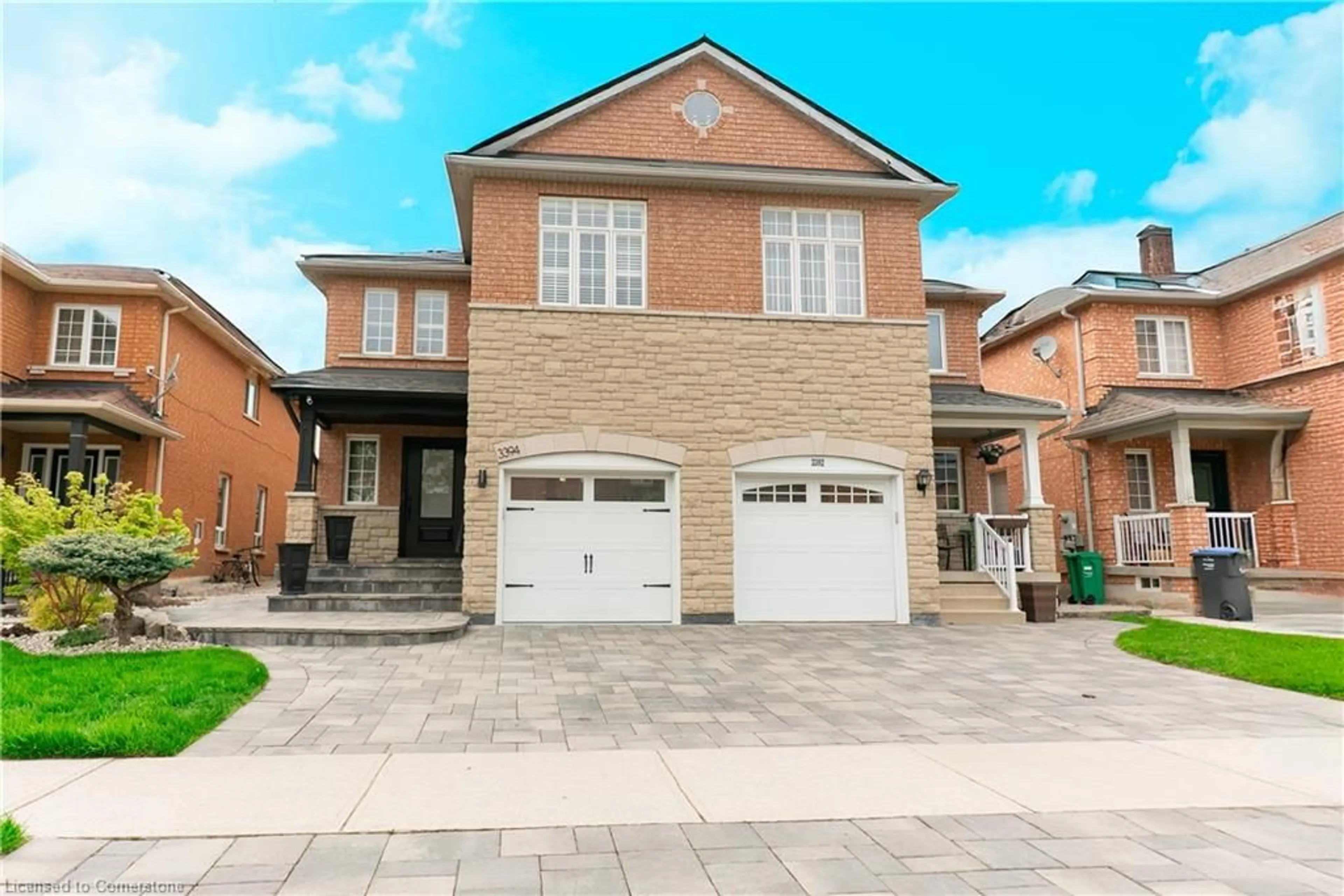 Home with brick exterior material, street for 3394 Crimson King Cir, Mississauga Ontario L5N 8M9