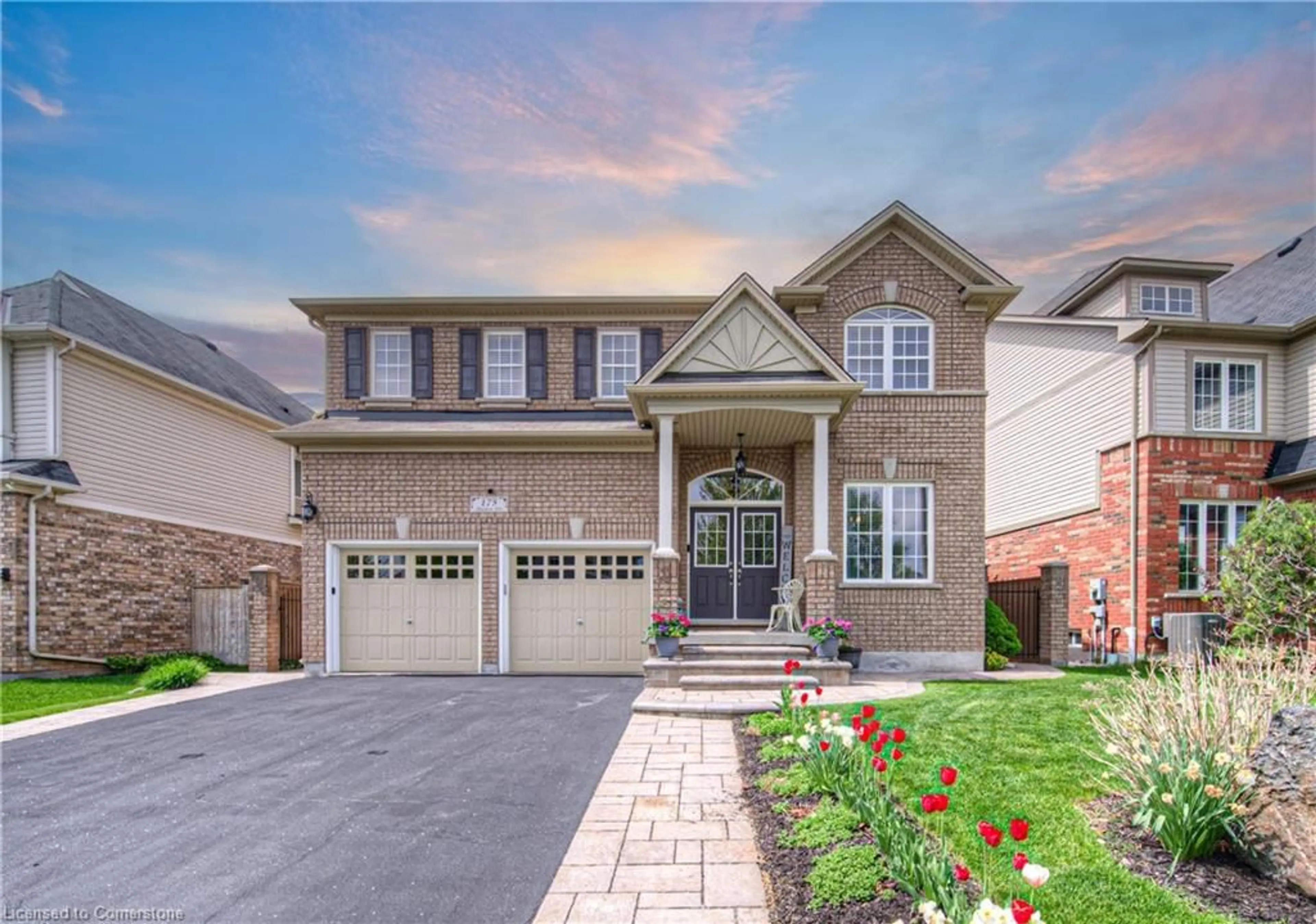 Home with brick exterior material, street for 175 Bailey Dr, Cambridge Ontario N1P 0A1