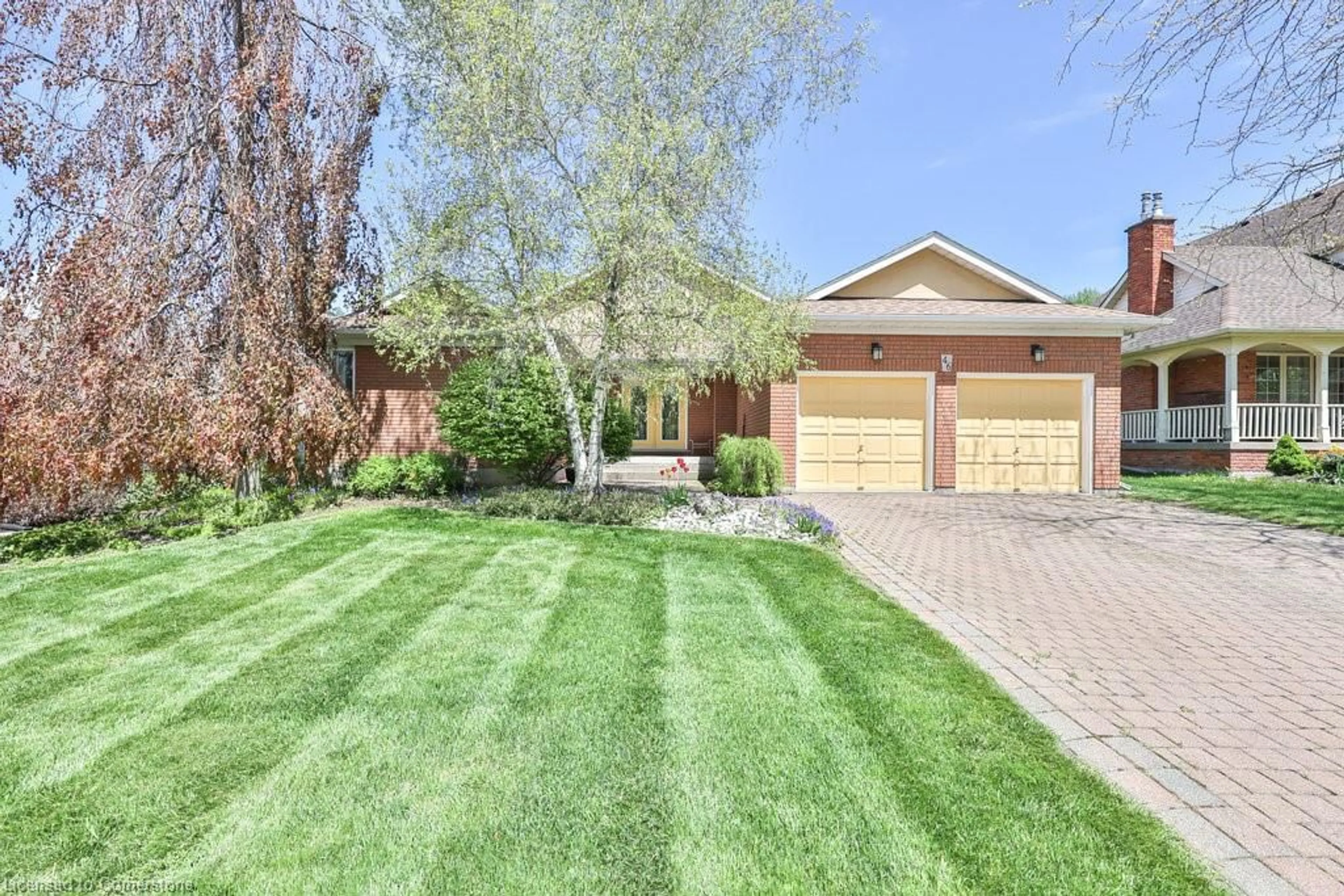 Home with brick exterior material, street for 46 Somerset Dr, Port Dover Ontario N0A 1N7