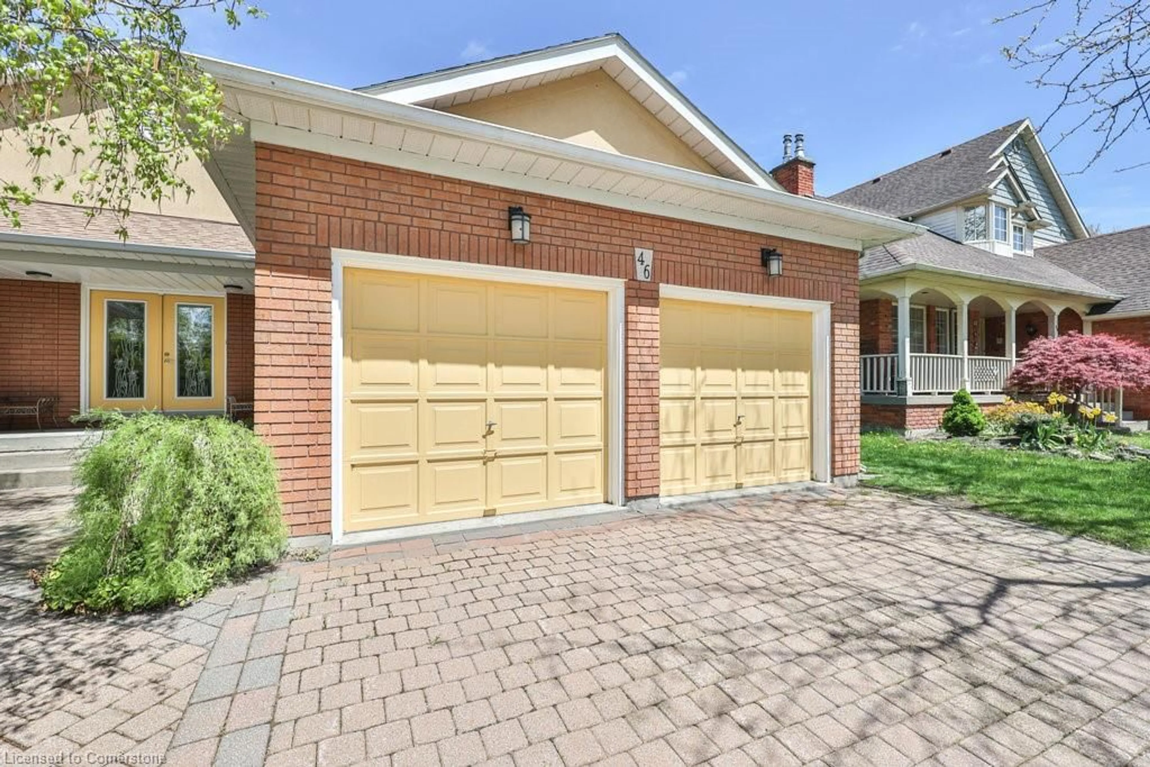 Home with brick exterior material, street for 46 Somerset Dr, Port Dover Ontario N0A 1N7